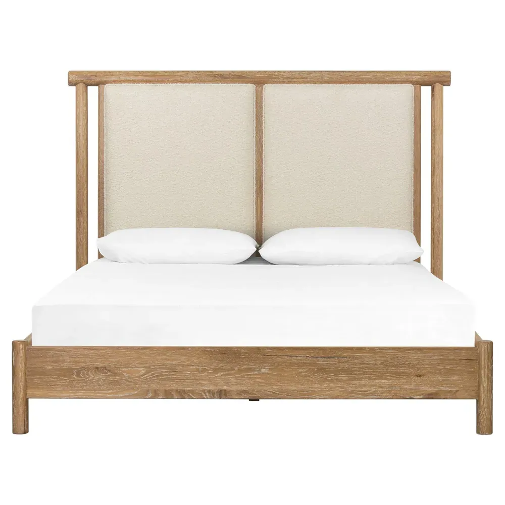 Alwyn King Size Bed Frame - Brown, Oak