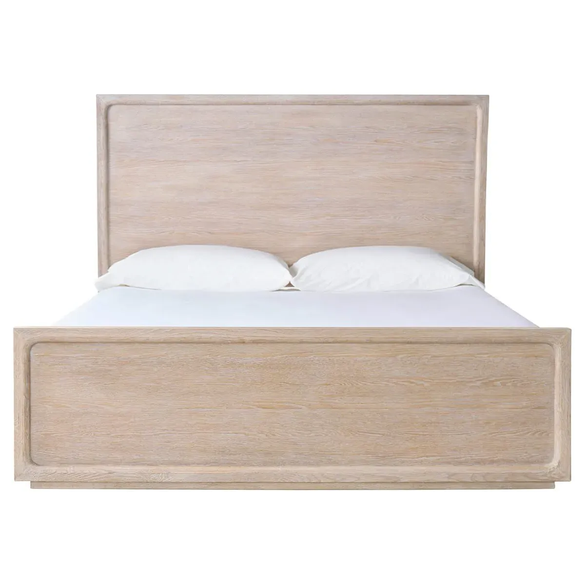 Alwyn Queen Size Panel Bed - Light Oak image