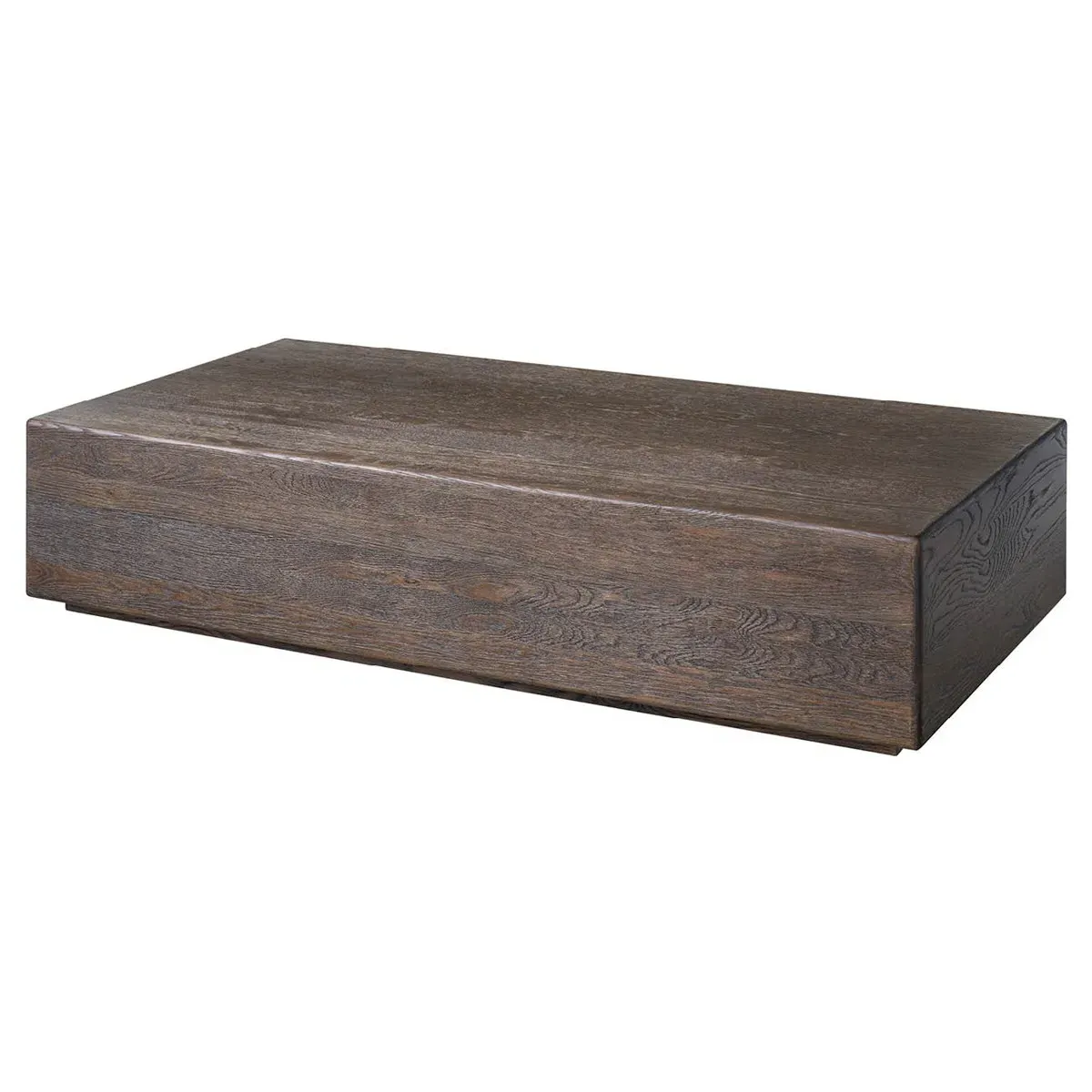 Alwyn Rectangular Coffee Table - Brown, Oak