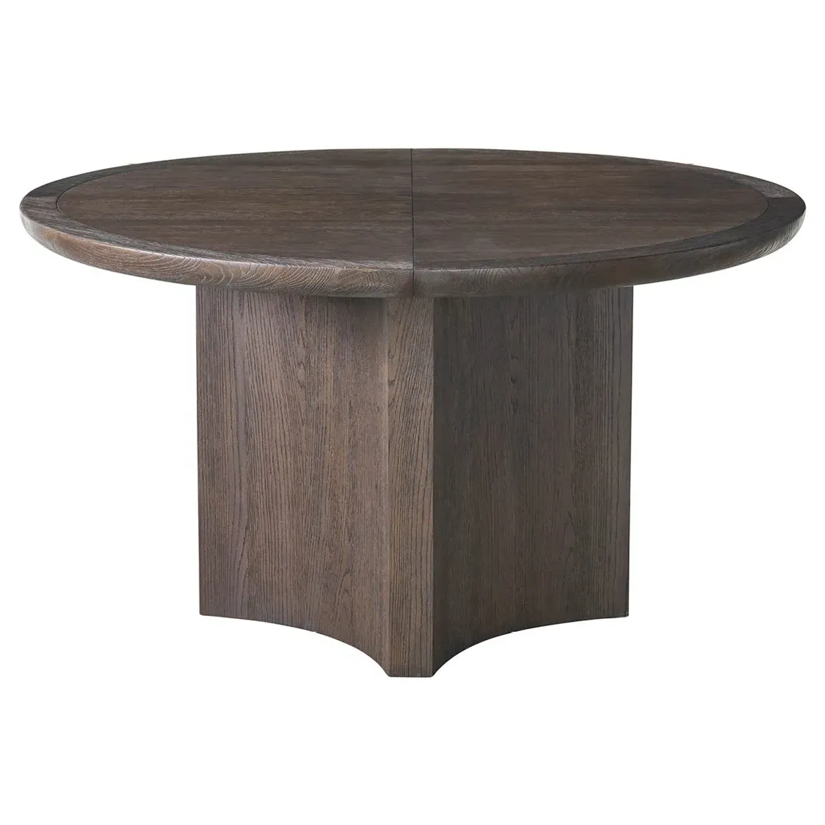 Alwyn Round Extendable Dining Table - Brown, Oak