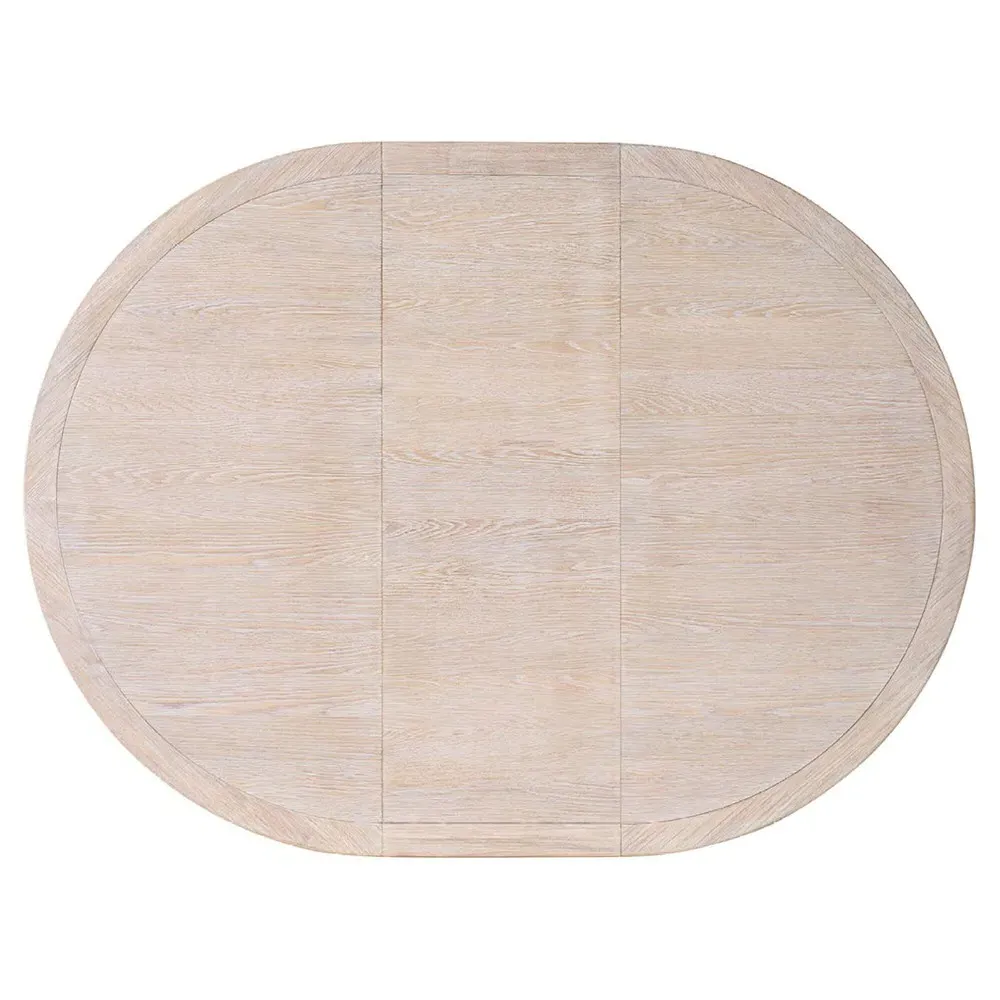 Alwyn Round Extendable Dining Table - Light Oak