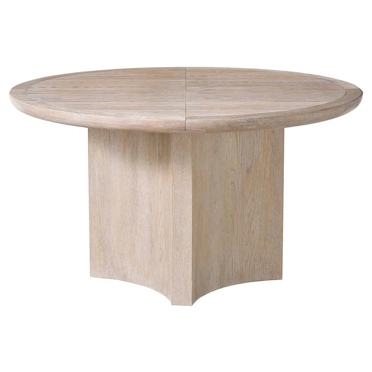 Alwyn Round Extendable Dining Table - Light Oak