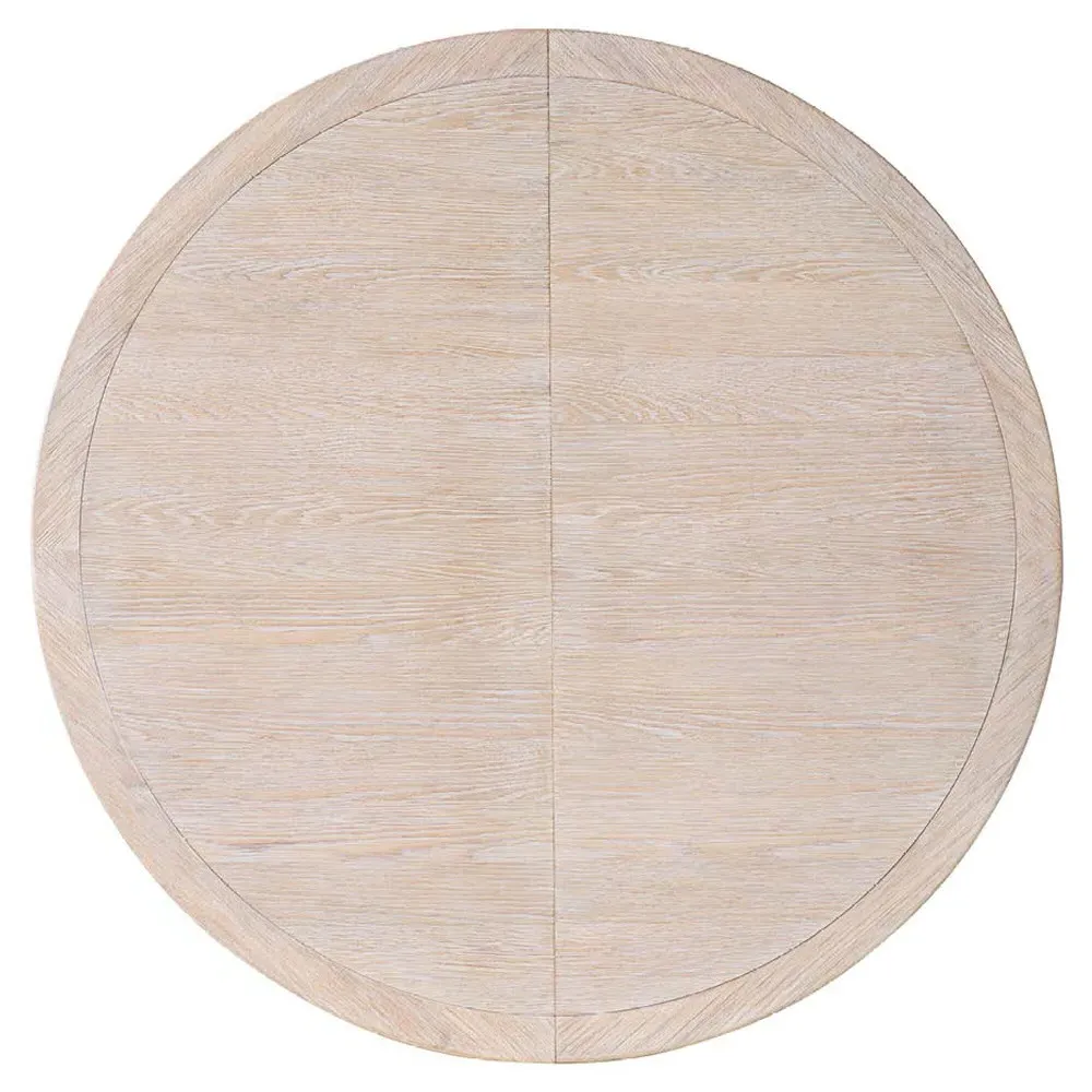 Alwyn Round Extendable Dining Table - Light Oak