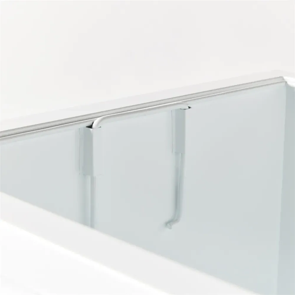 Alyssa Square Outdoor Planter - White, Iron