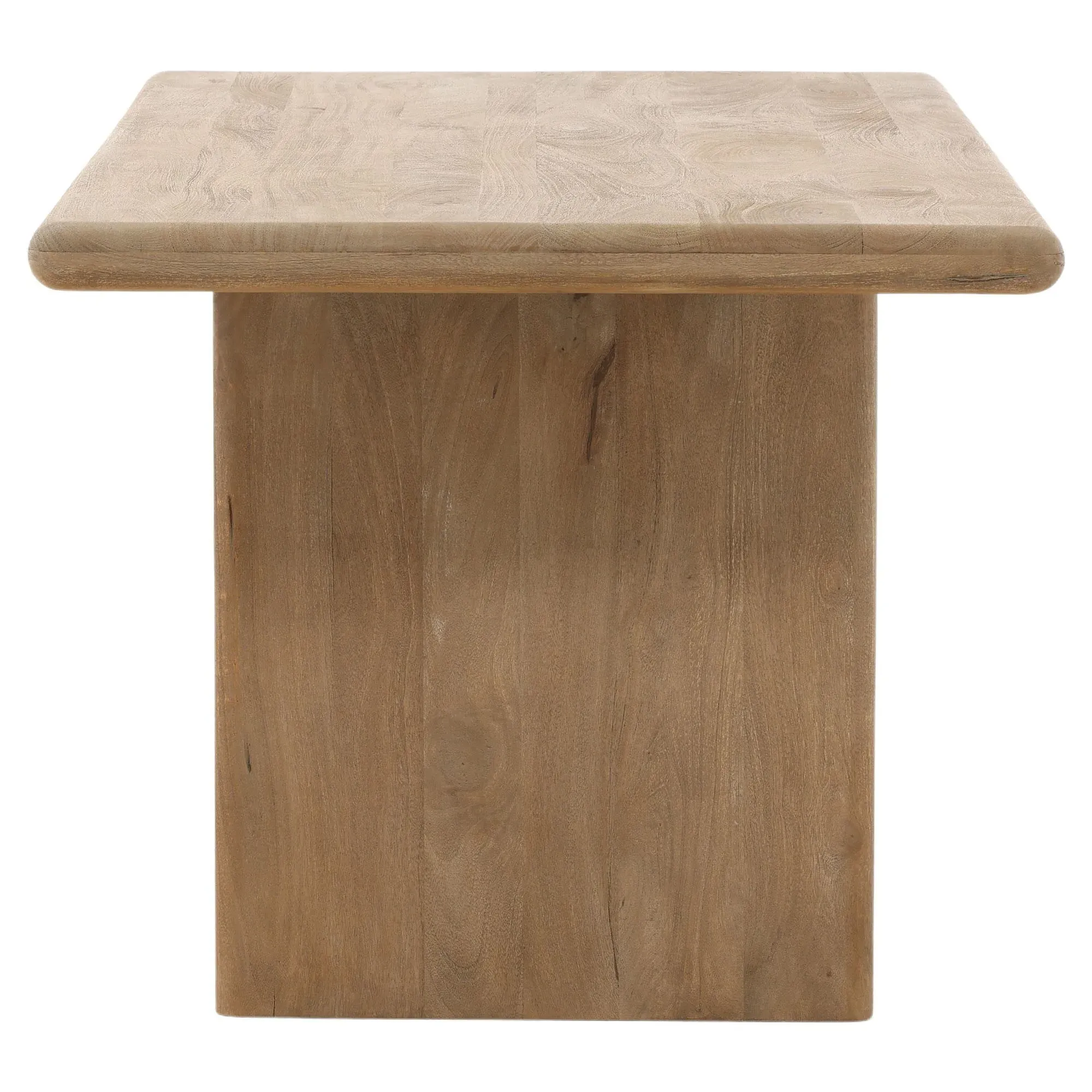 Amalia Rectangular Dining Table - Brown, Mango Wood