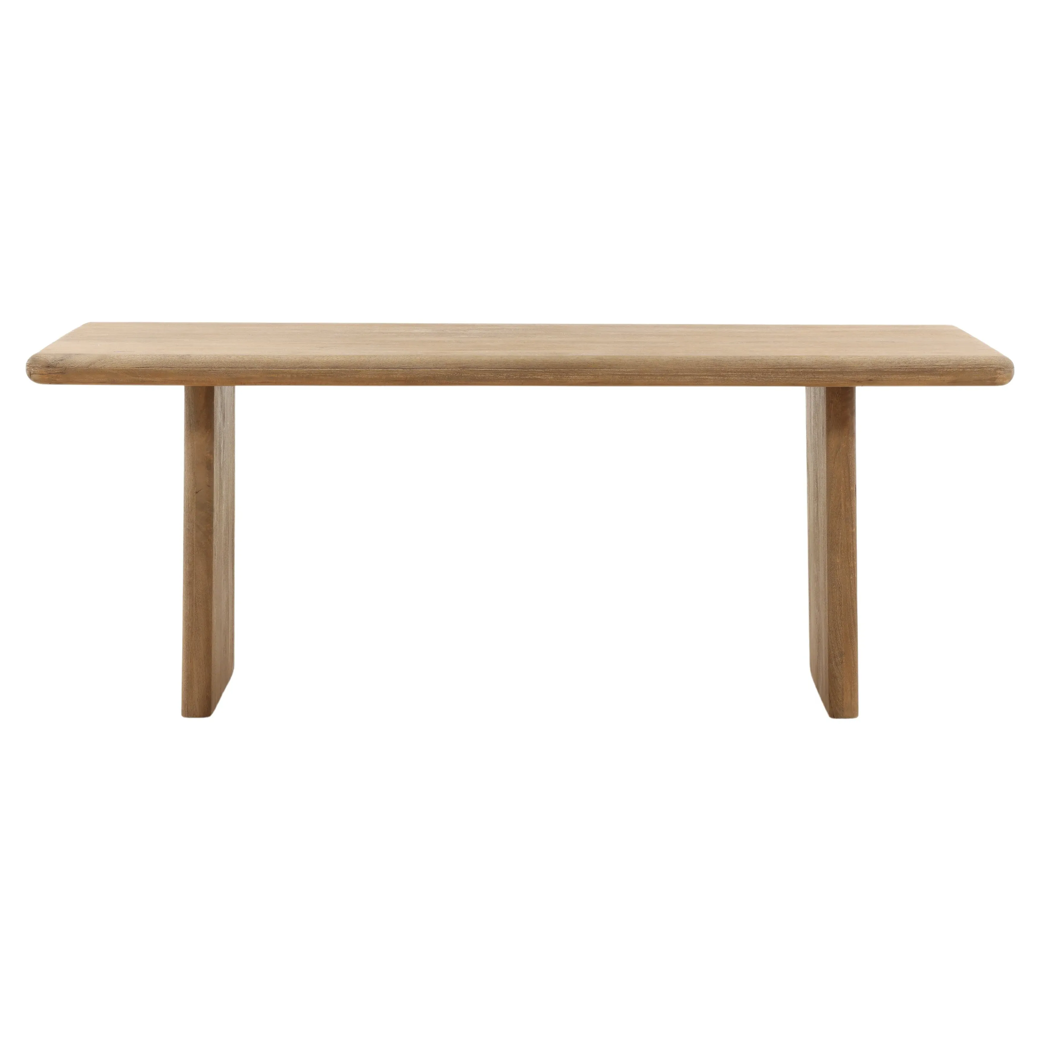Amalia Rectangular Dining Table - Brown, Mango Wood image