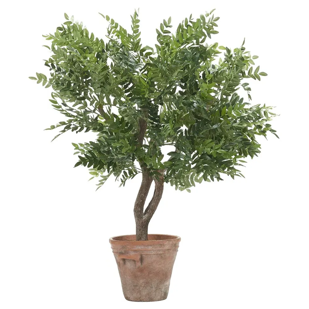 Amara Faux Locust Potted Tree - Green image