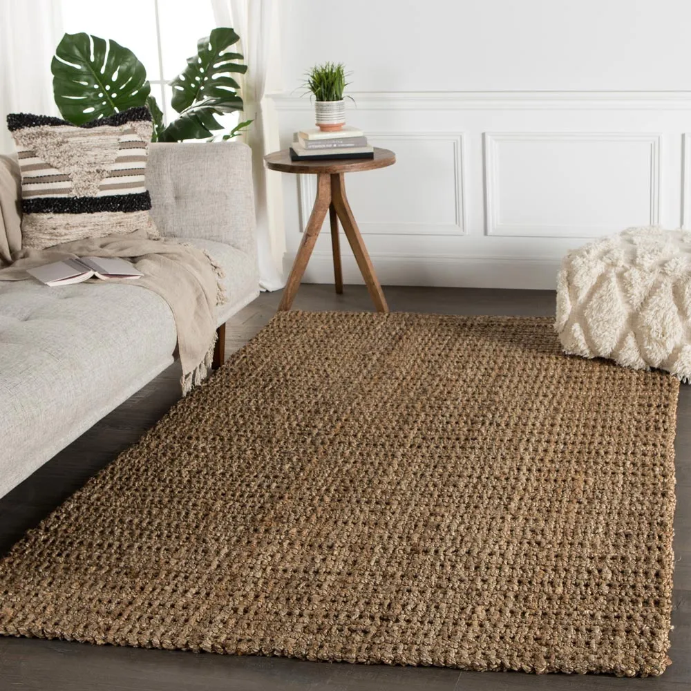 Amara Jute Rug - Brown