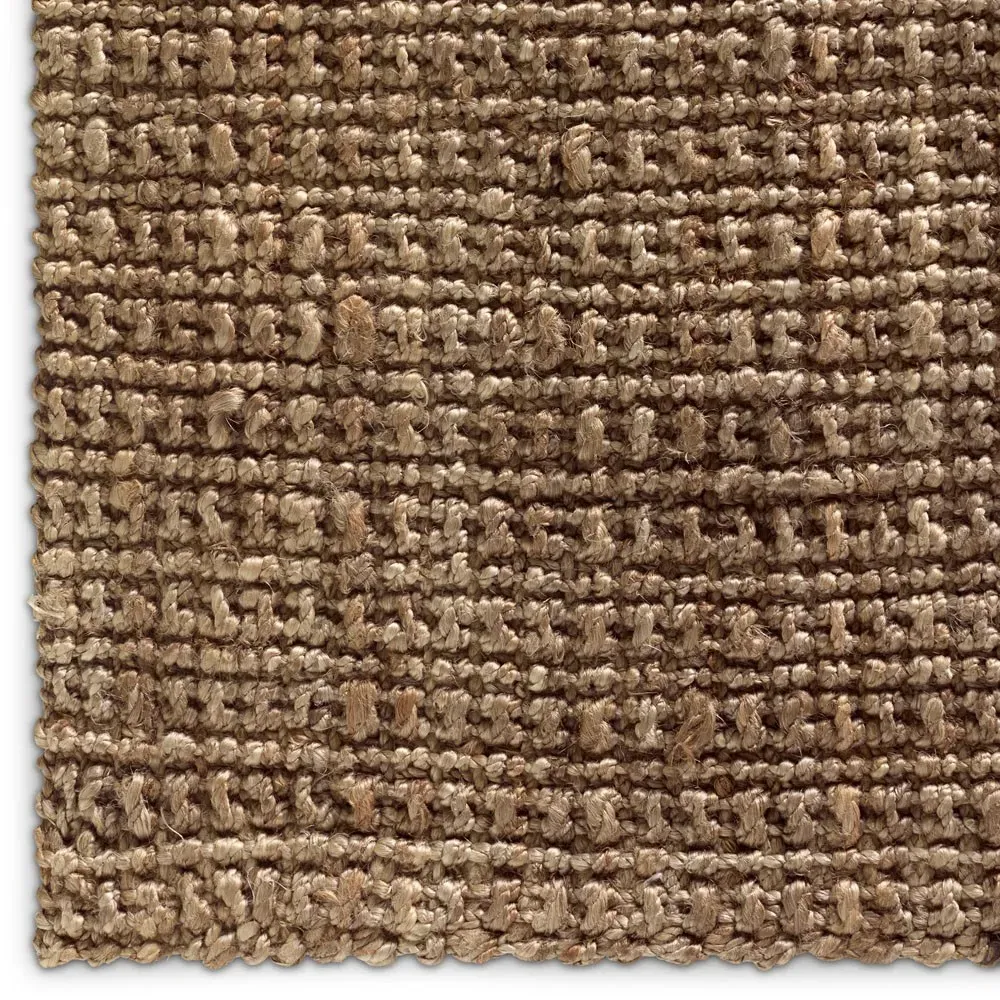 Amara Jute Rug Sample - Brown