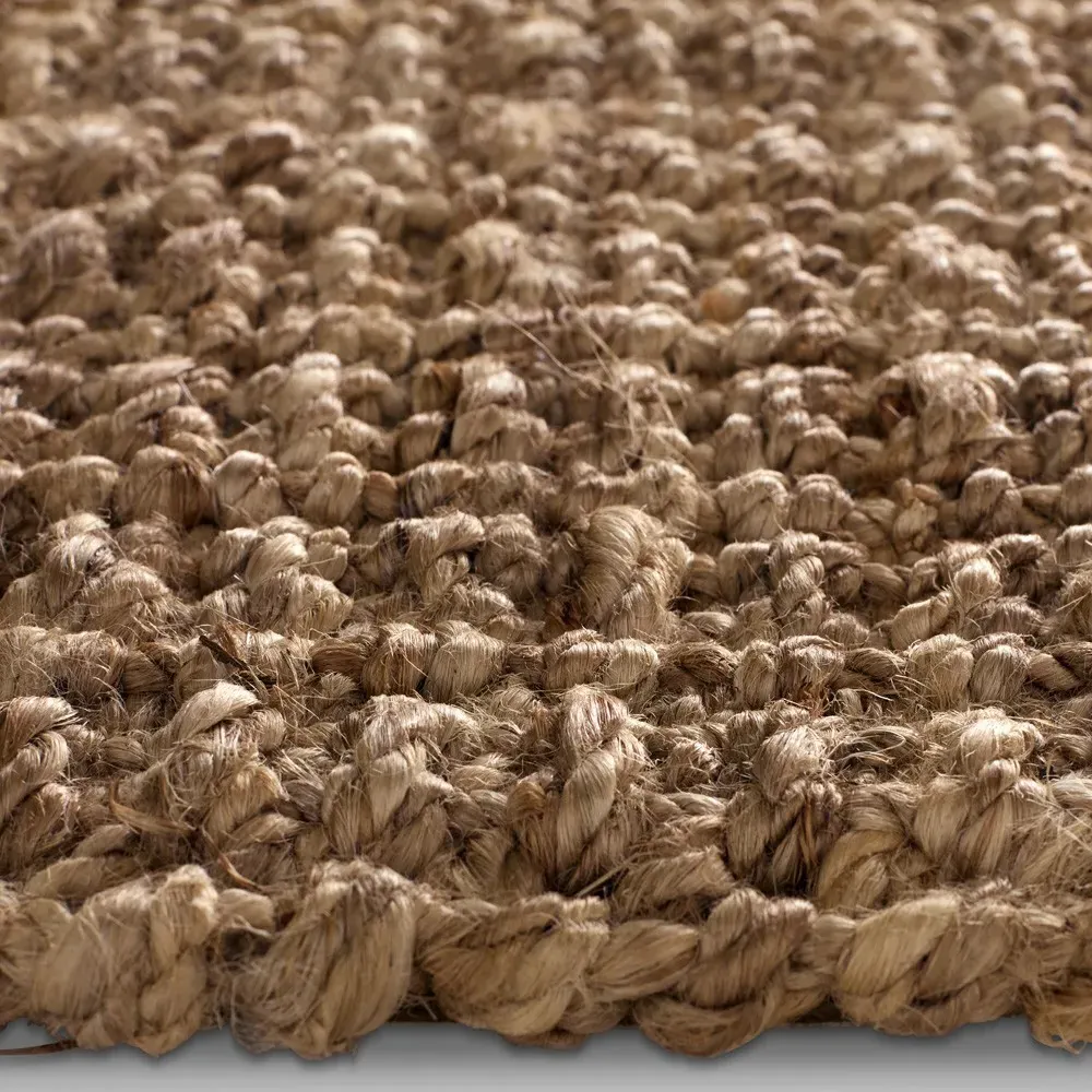 Amara Jute Rug Sample - Brown