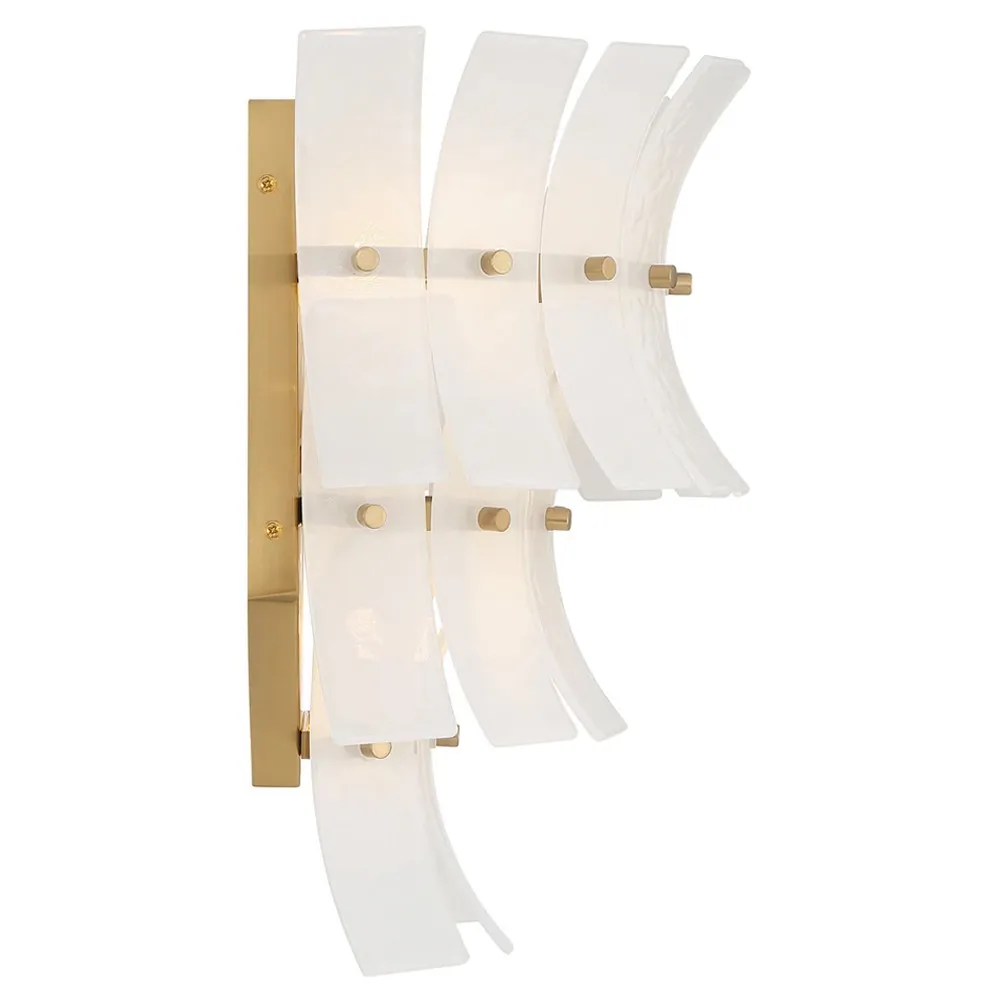 Amaris Wall Sconce - White, Steel
