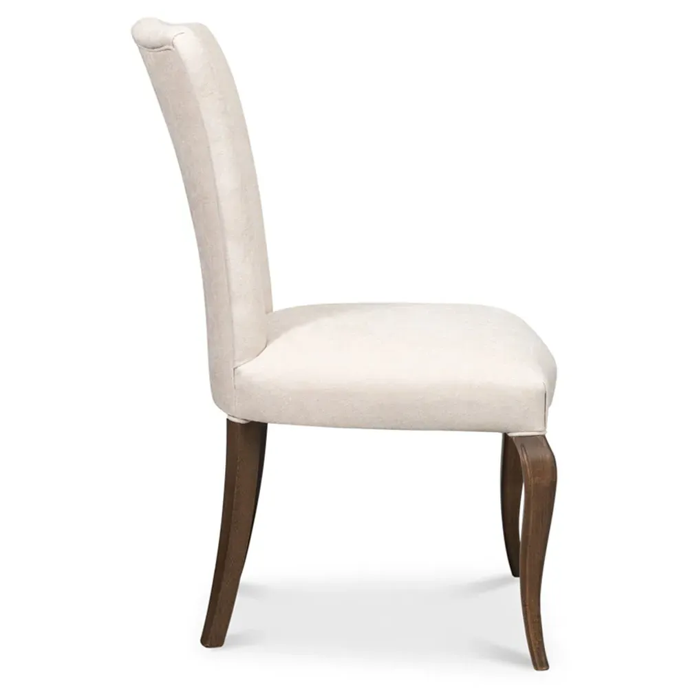 Amber Dining Chair - Cream, Linen