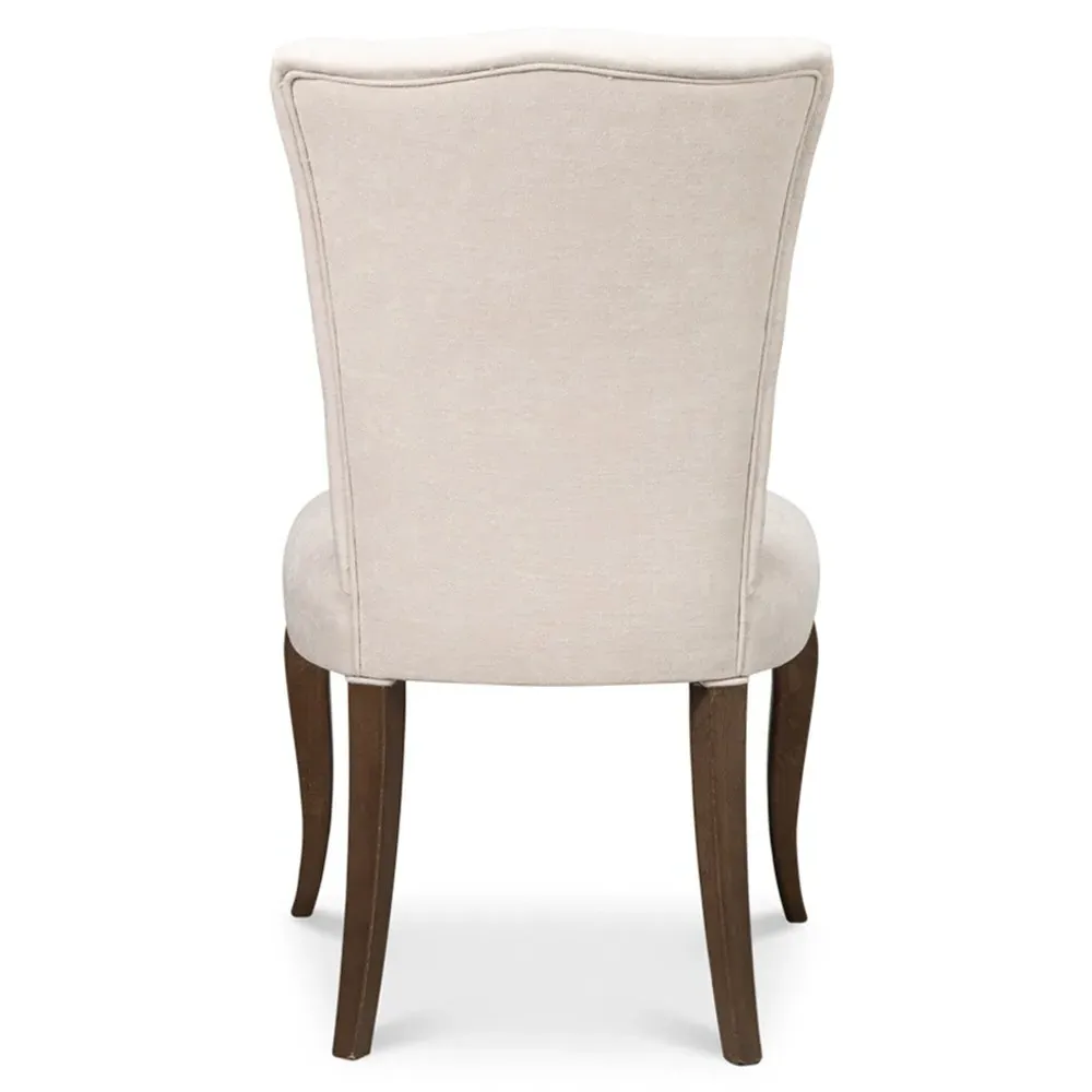 Amber Dining Chair - Cream, Linen