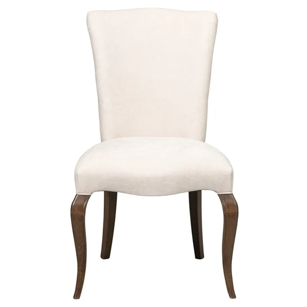 Amber Dining Chair - Cream, Linen