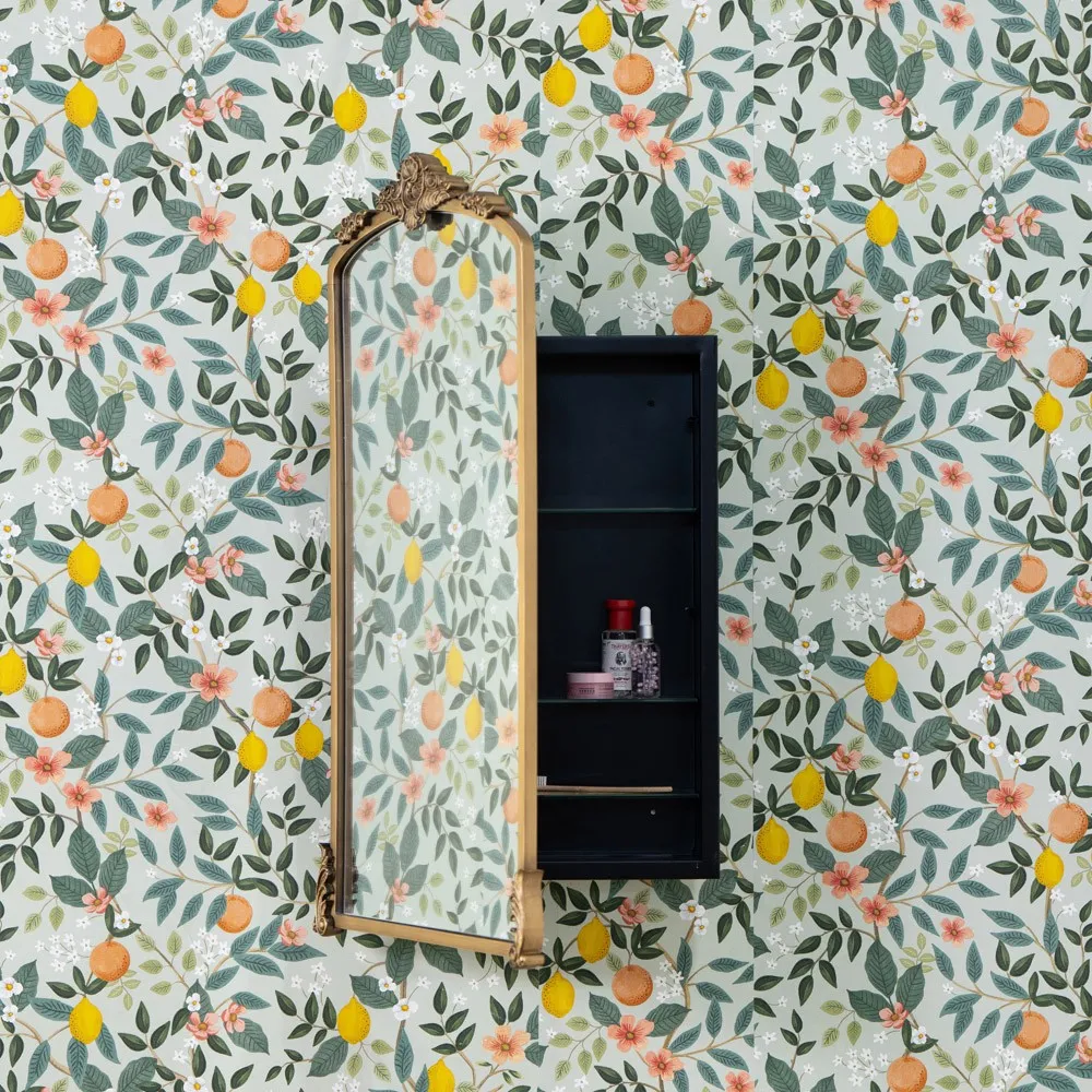 Ambrose Medicine Cabinet Mirror - Gold