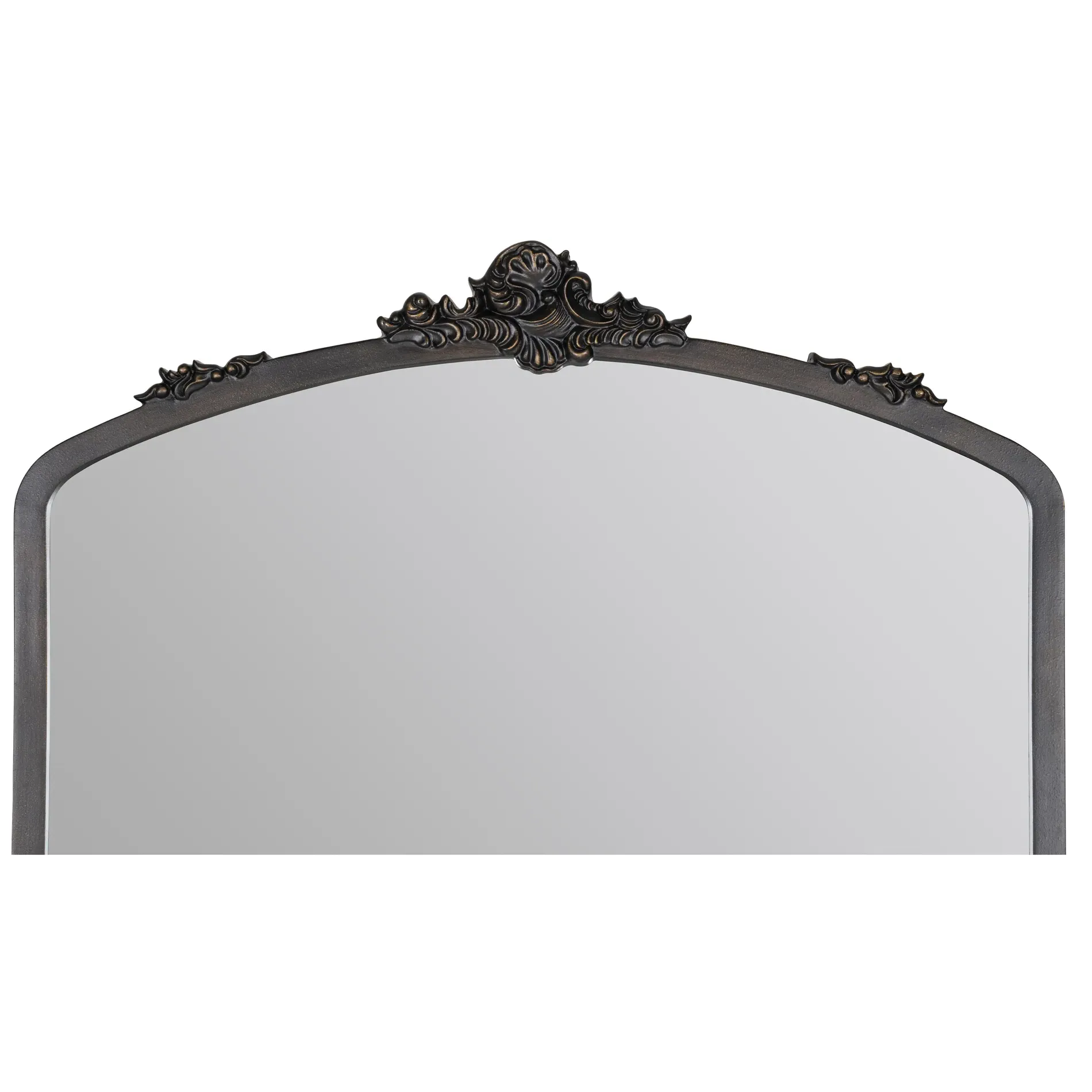 Ambrose Ornate Wall Mirror - Oil Rubbed Bronze, Metal