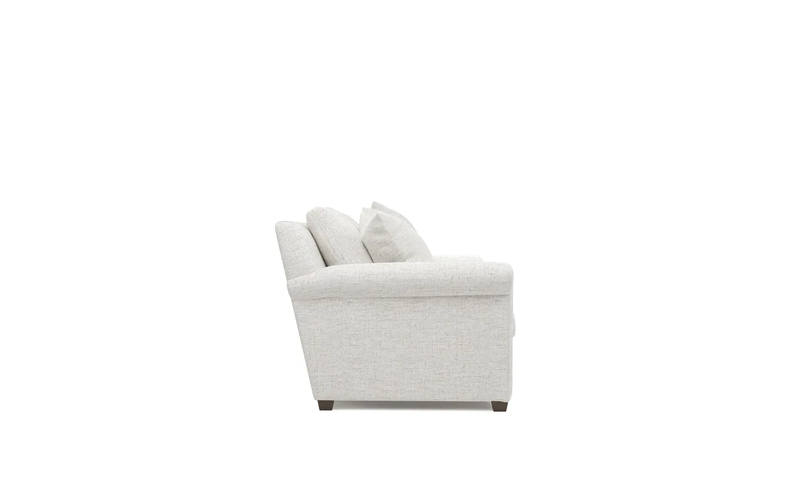 Ameerah Bench Cushion Sofa - Heathered Ivory