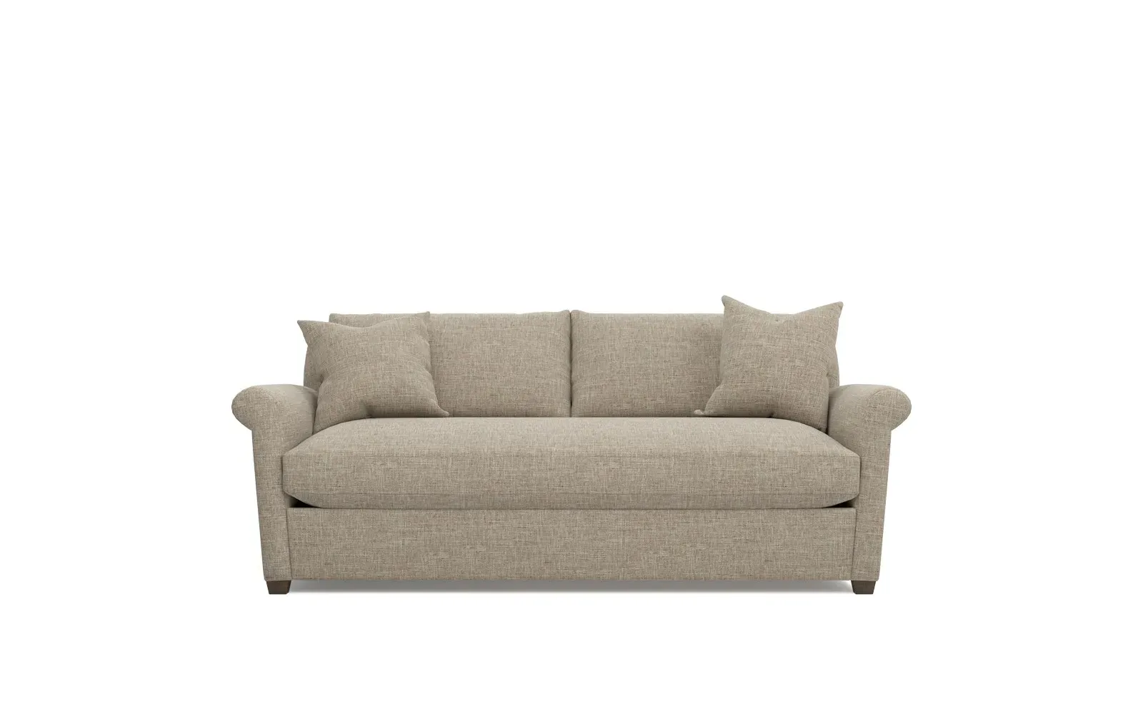 Ameerah Bench Cushion Sofa - Sand