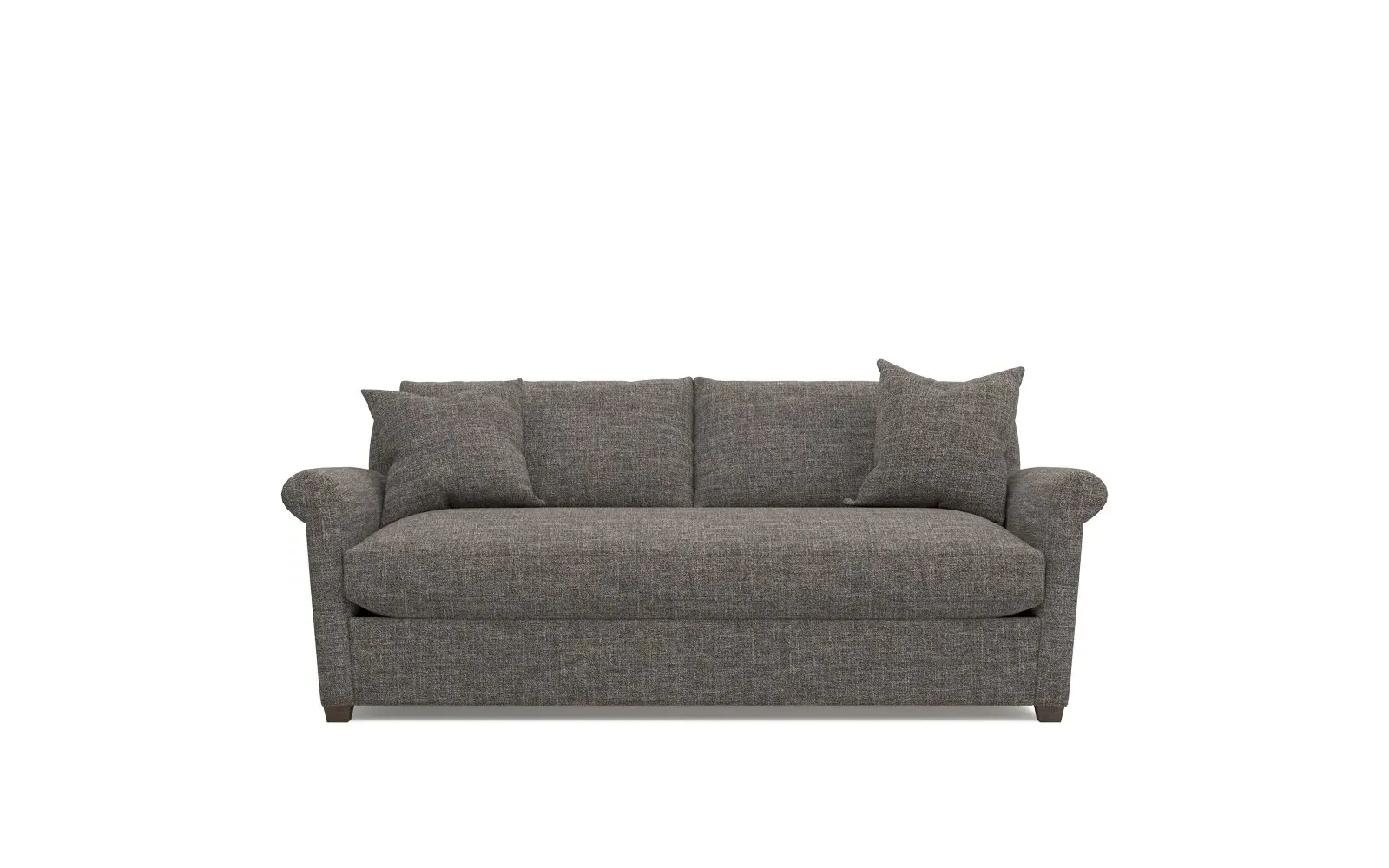 Ameerah Bench Cushion Sofa - Truffle