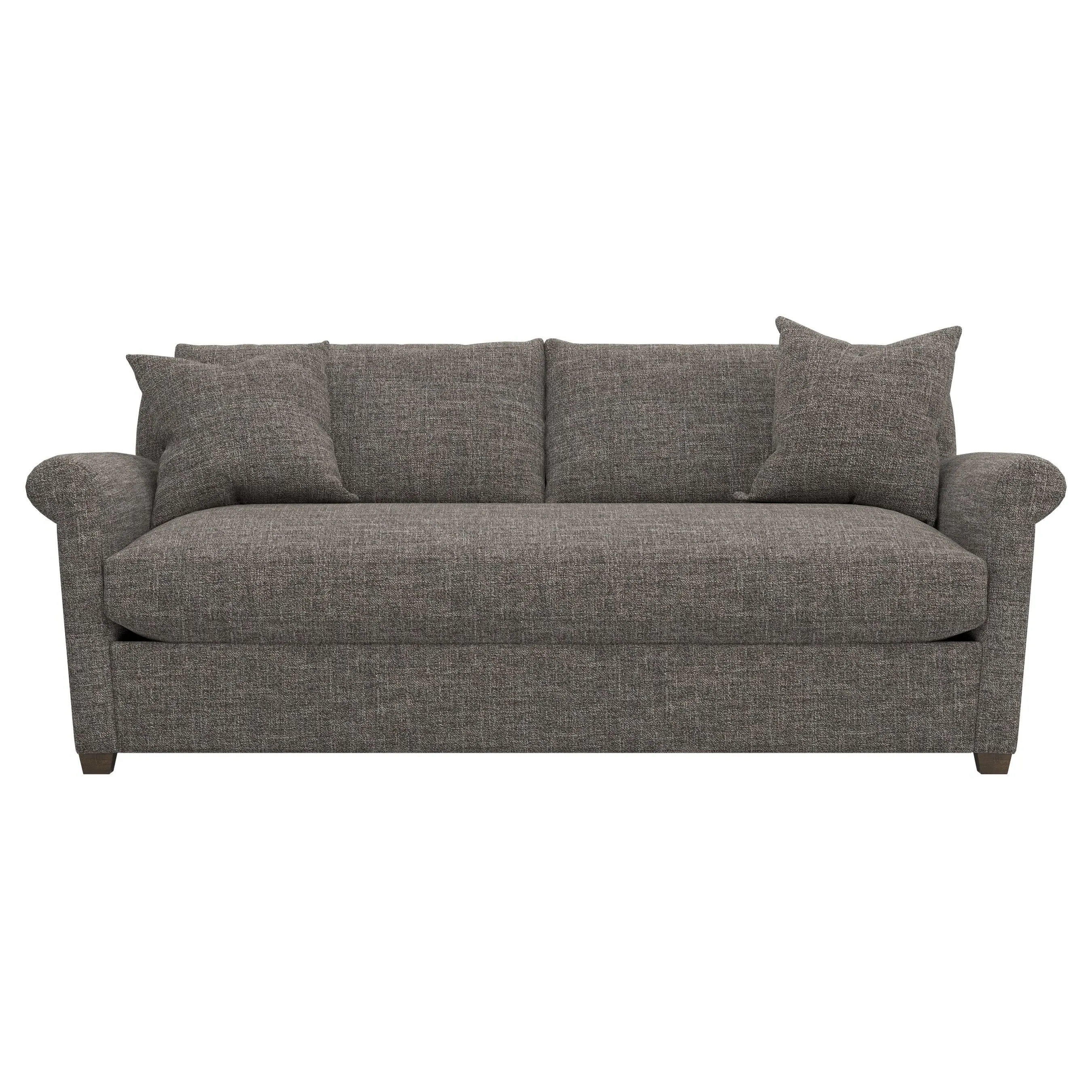 Ameerah Bench Cushion Sofa - Truffle