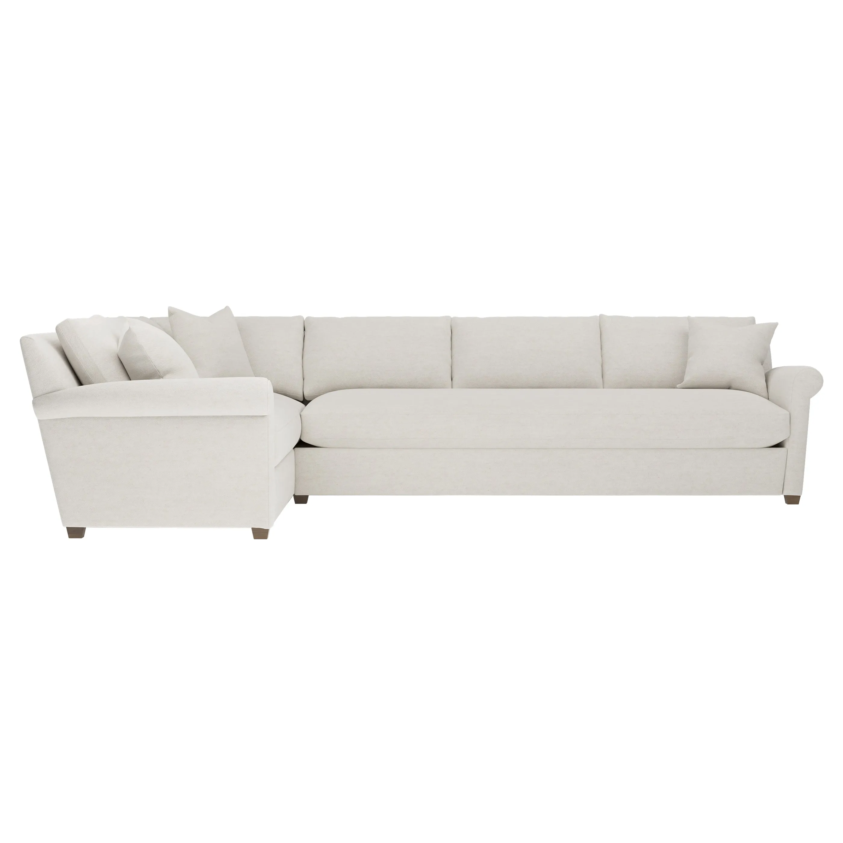 Ameerah Corner Sectional Right End - Pearl