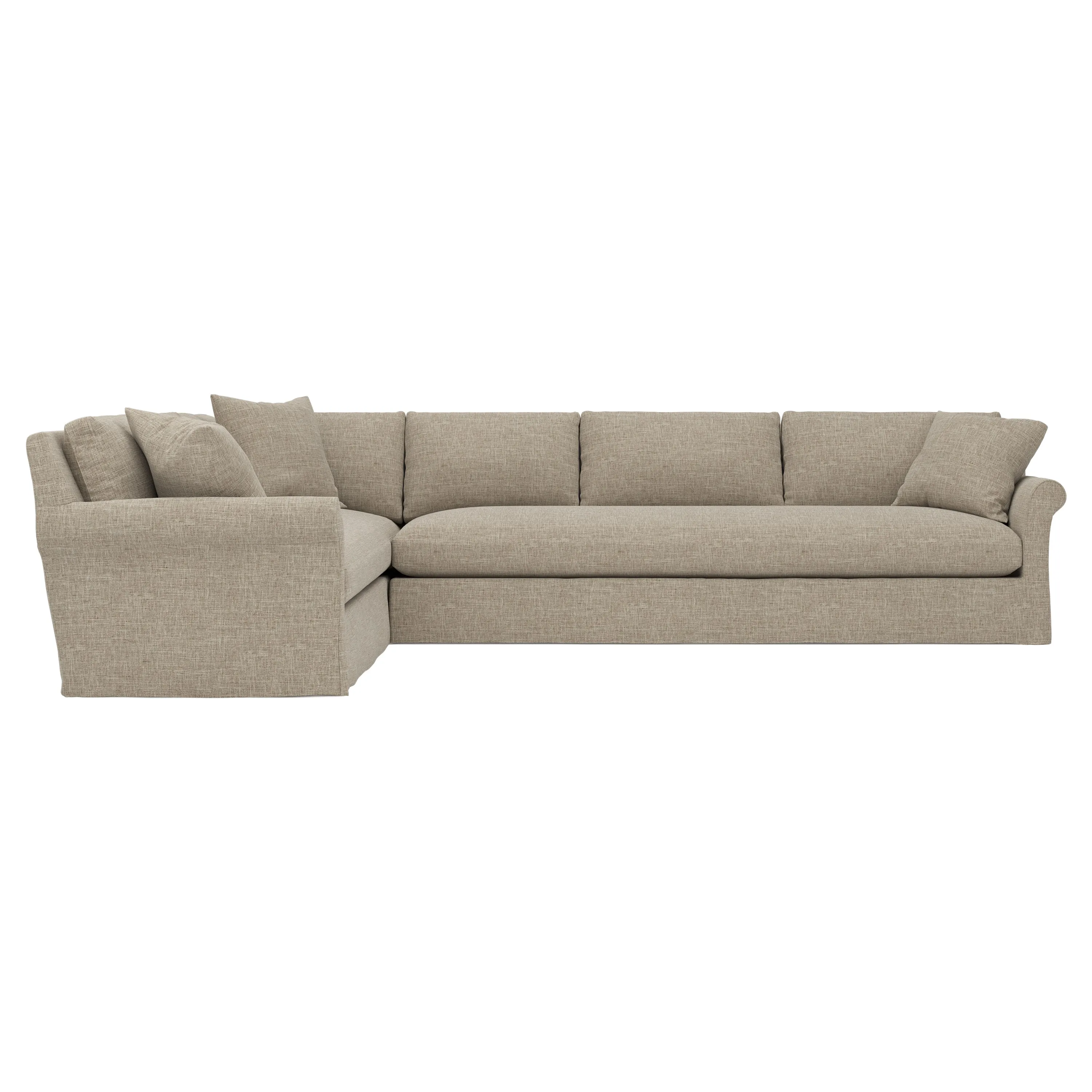 Ameerah Corner Sectional Right End - Sand
