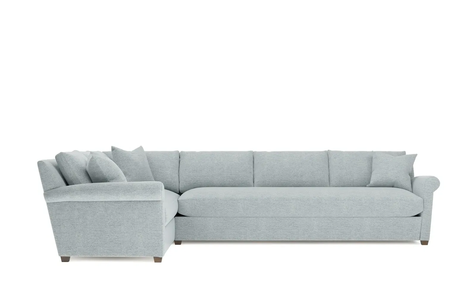 Ameerah L-Shaped Corner Sectional - Mist