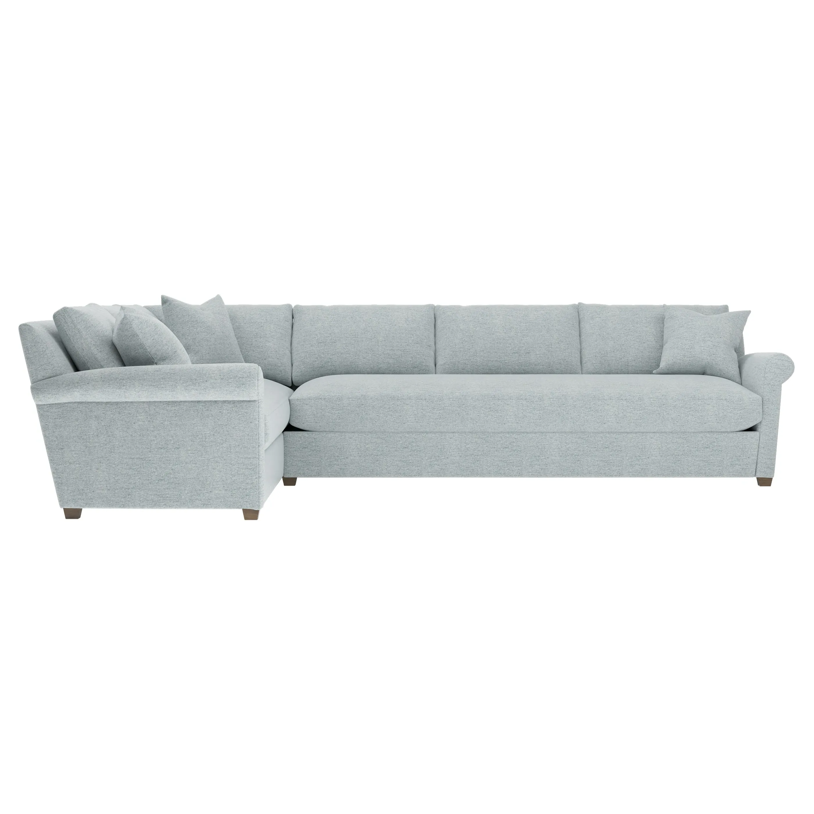 Ameerah L-Shaped Corner Sectional - Mist