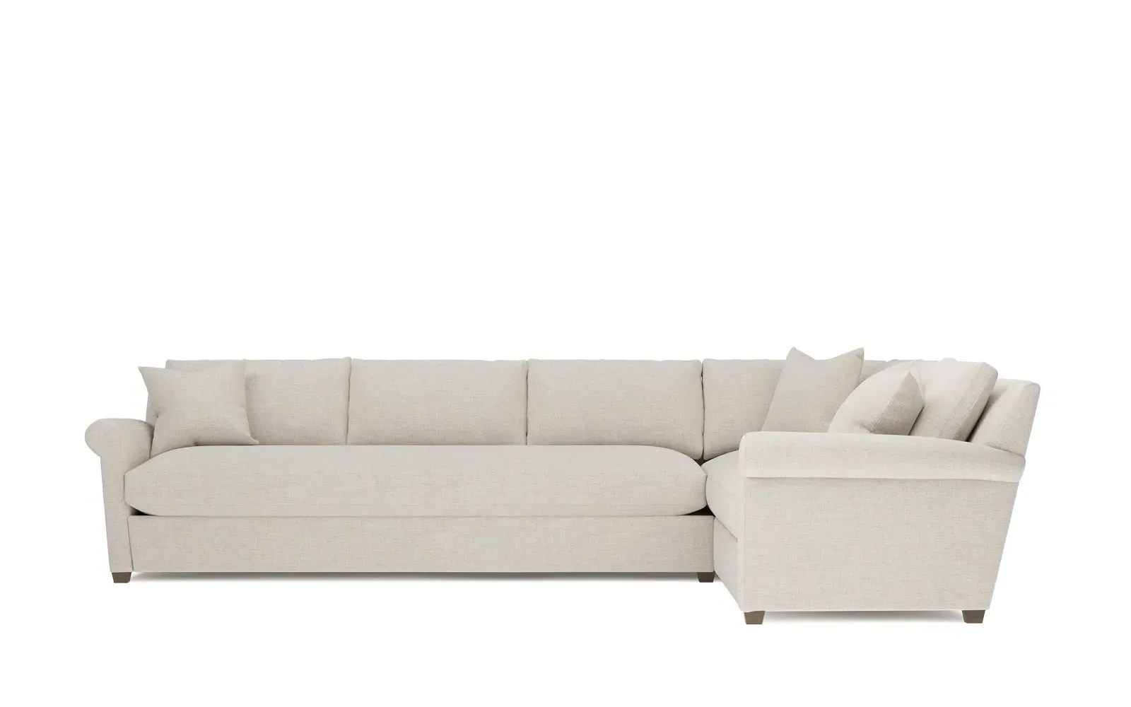 Ameerah L-Shaped Corner Sectional - Sea Salt