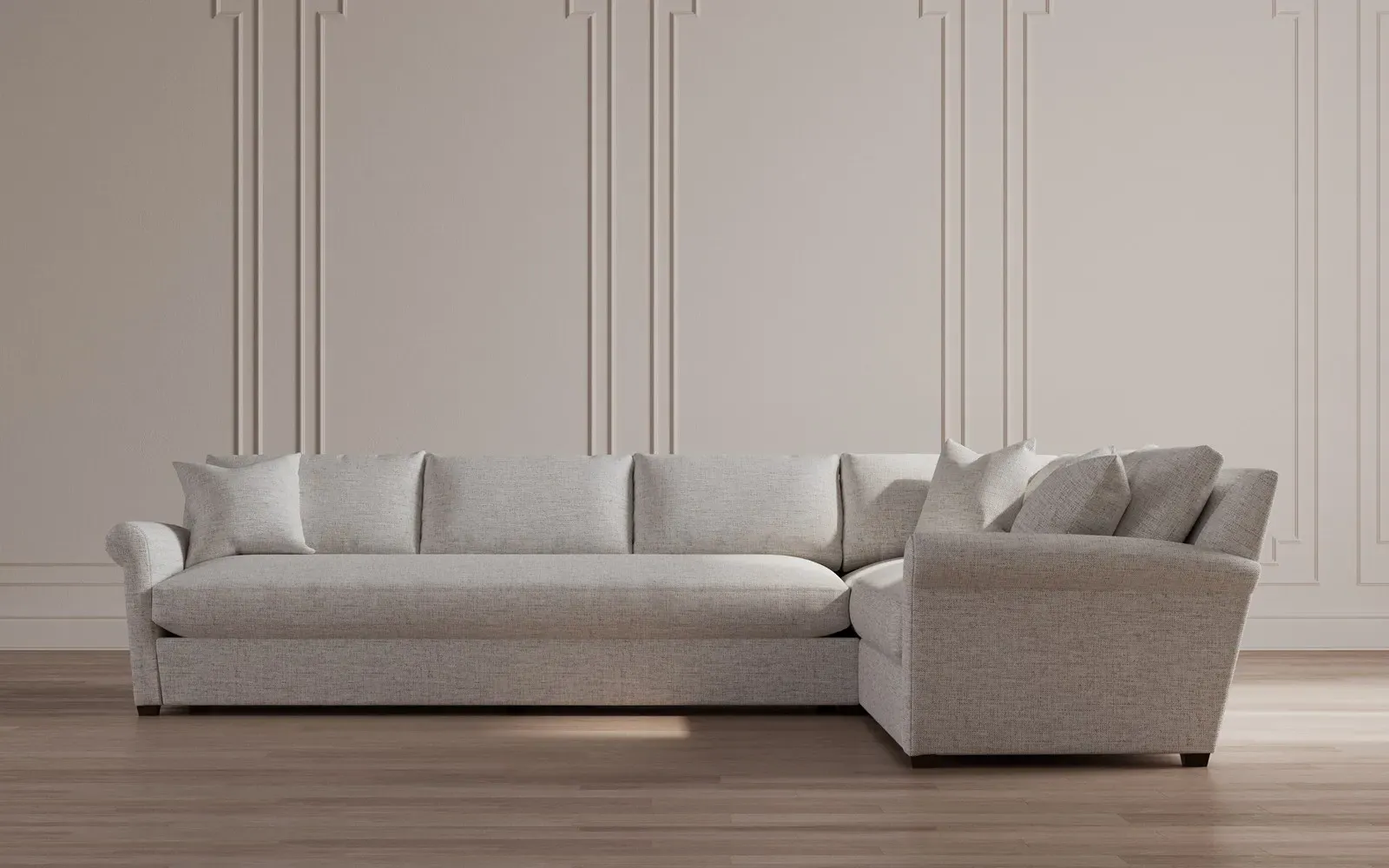 Ameerah L-Shaped Corner Sectional - Sea Salt