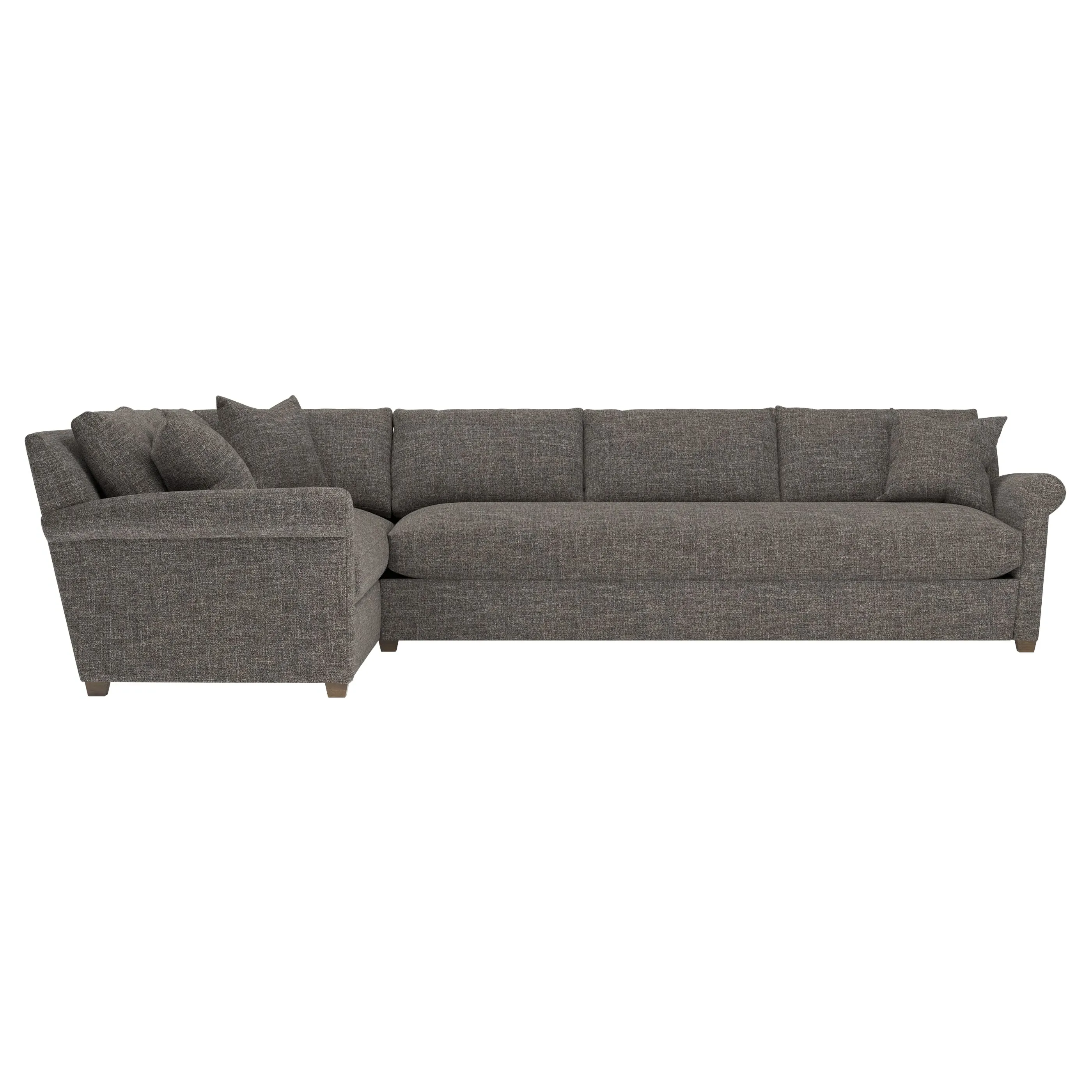 Ameerah L-Shaped Corner Sectional - Truffle