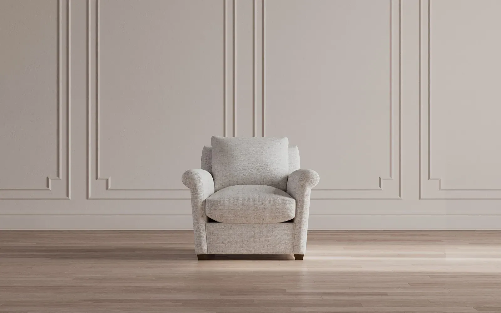 Ameerah Performance Chair - Heathered Ivory