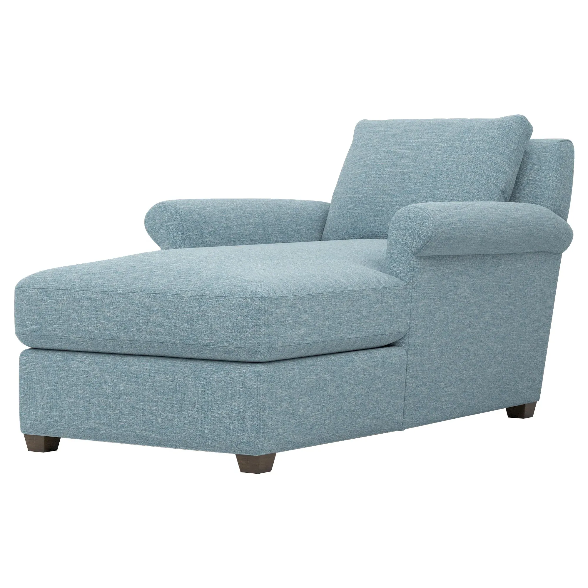 Ameerah Performance Chaise - Eggshell Blue