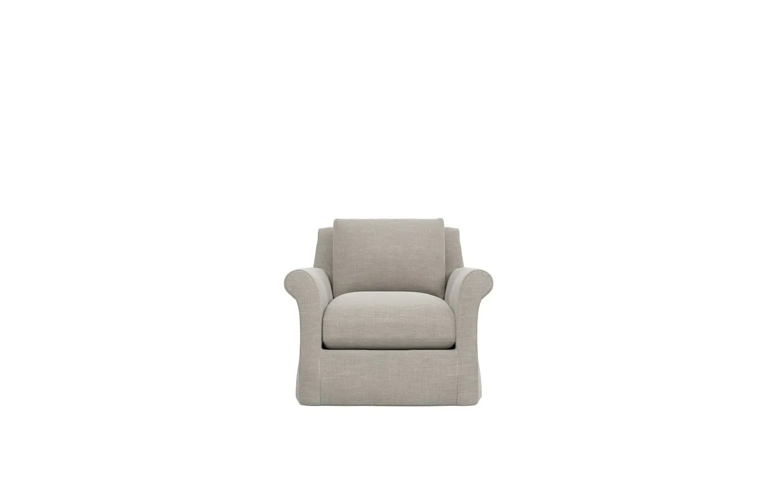 Ameerah Performance Slipcovered Chair - Dove