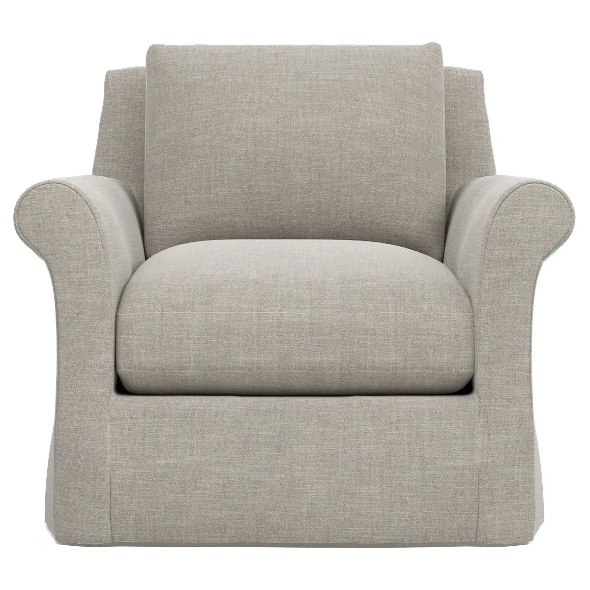 Ameerah Performance Slipcovered Chair - Dove