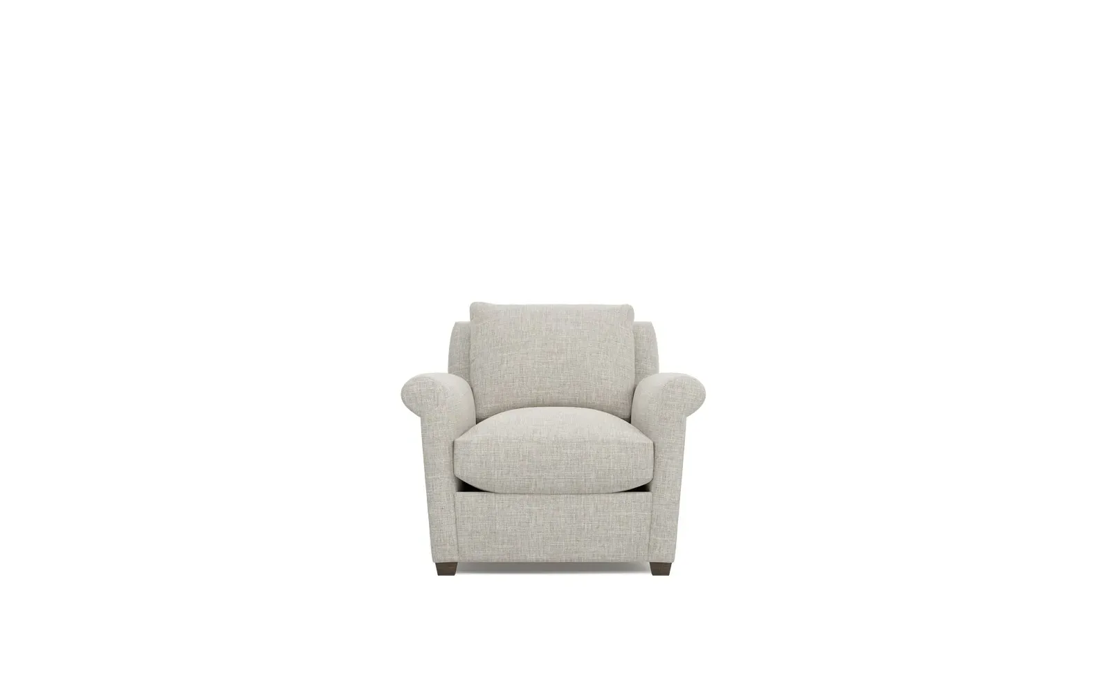 Ameerah Textured Weave Chair - Fog