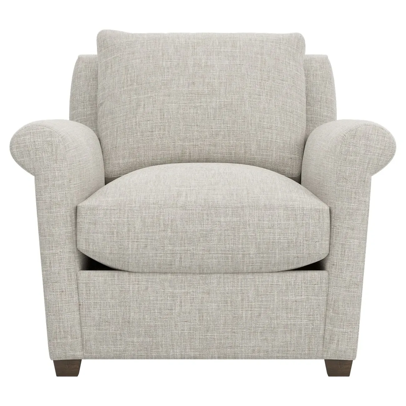 Ameerah Textured Weave Chair - Fog image