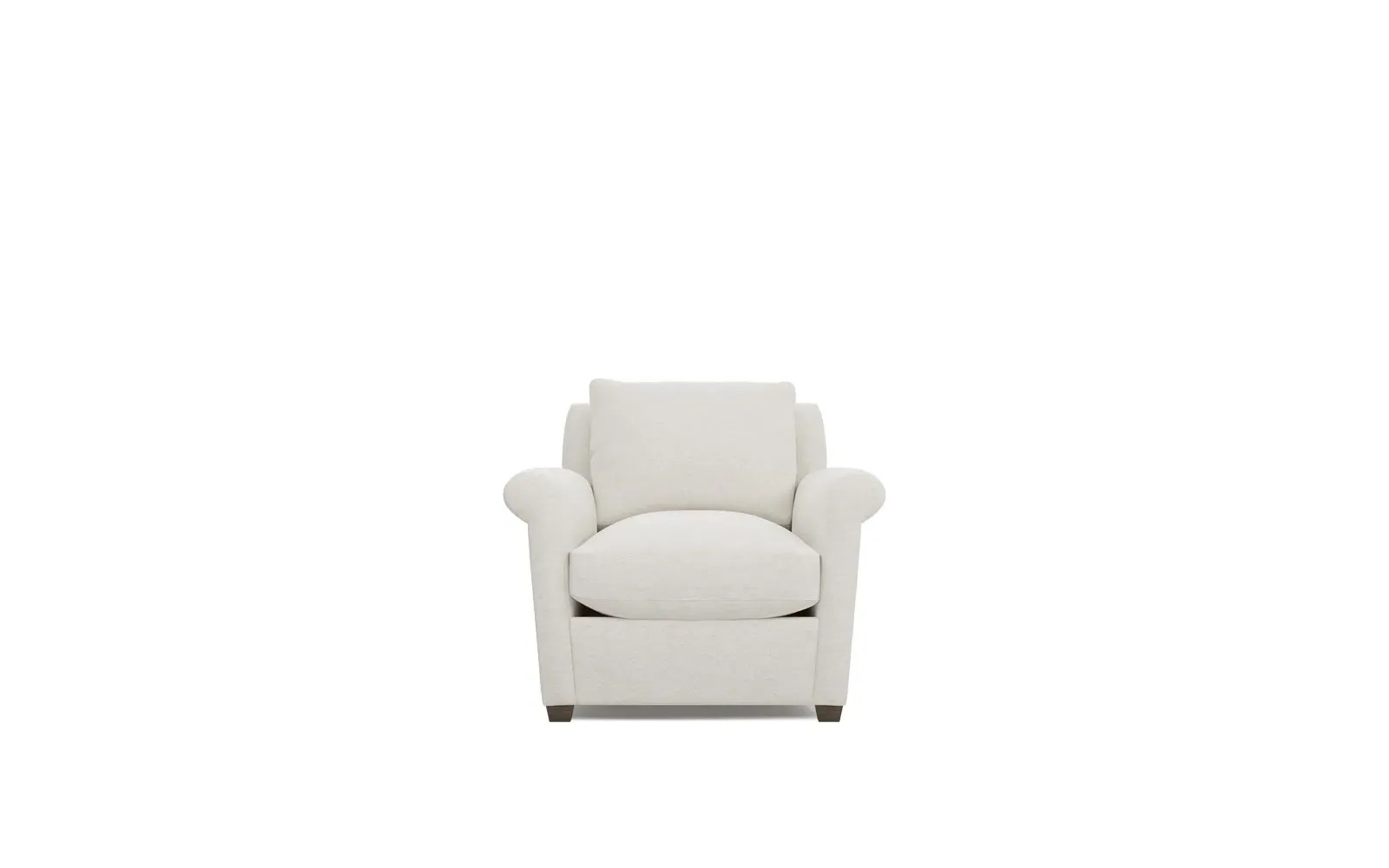 Ameerah Textured Weave Chair - Pearl