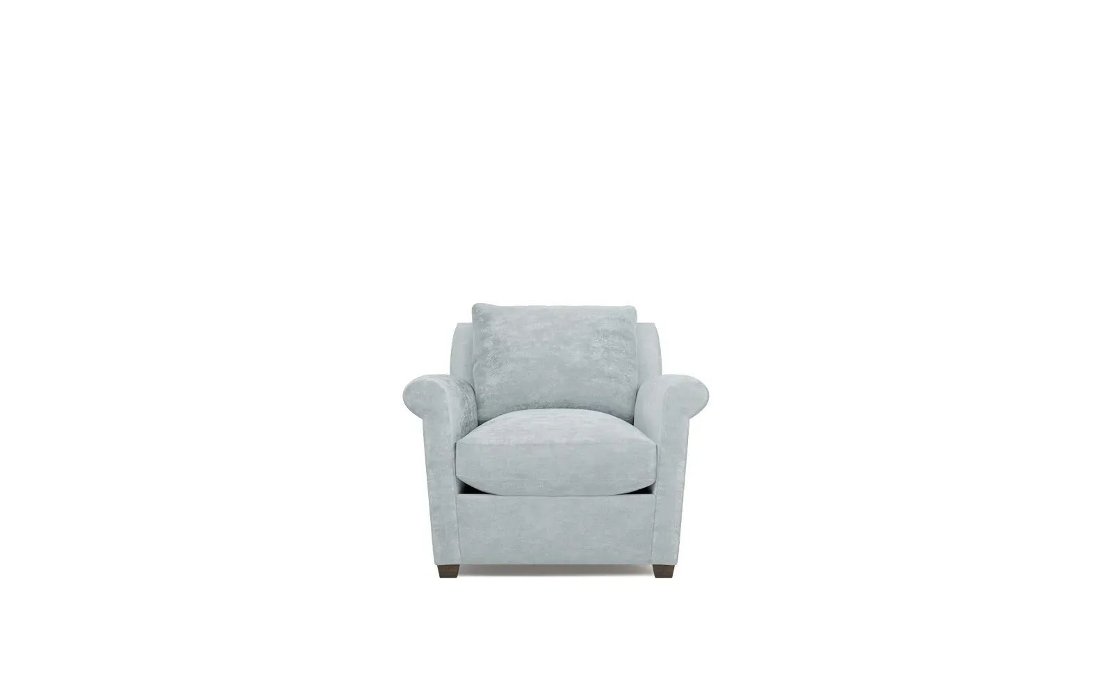 Ameerah Velvet Chair - Pale Blue