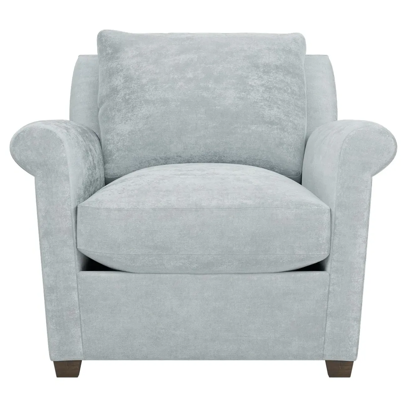 Ameerah Velvet Chair - Pale Blue