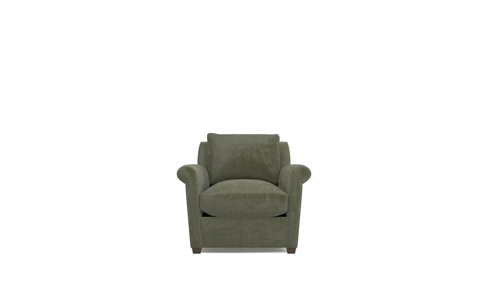 Ameerah Velvet Chair - Sage Green