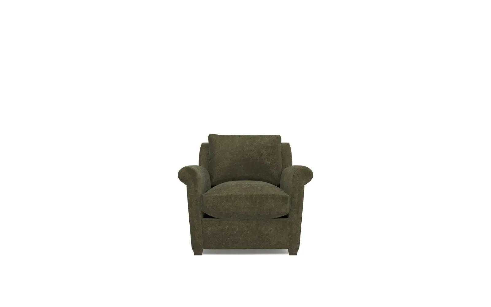 Ameerah Velvet Chair - Tuscan Olive