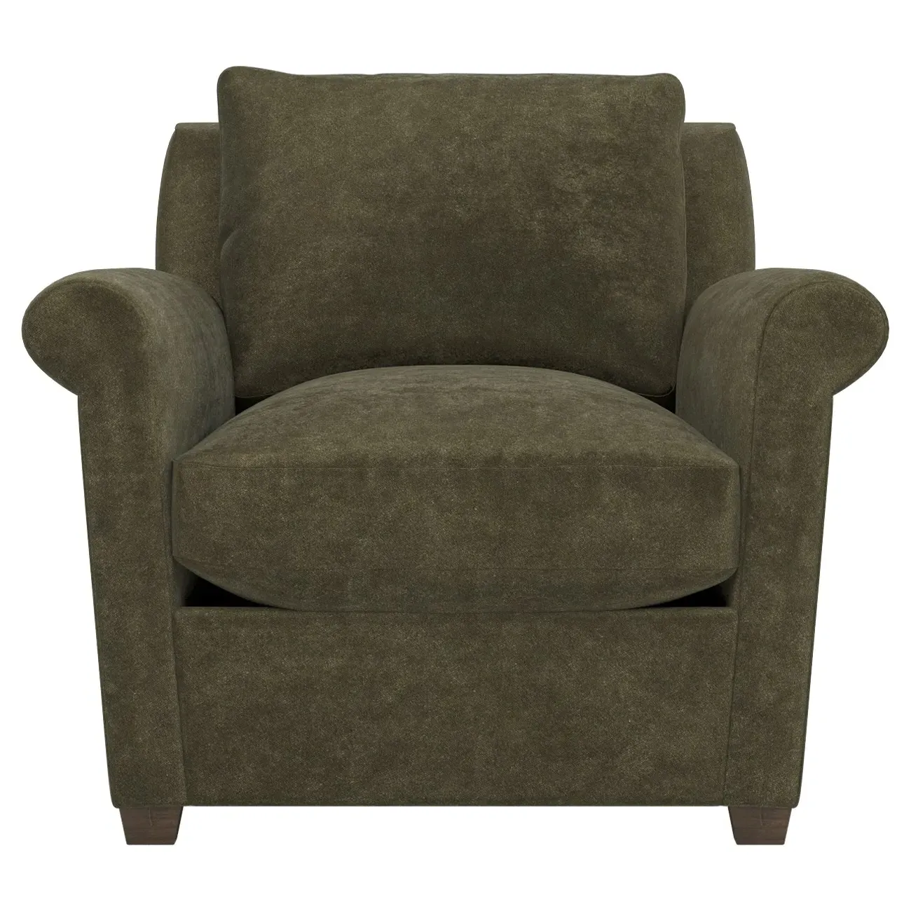 Ameerah Velvet Chair - Tuscan Olive