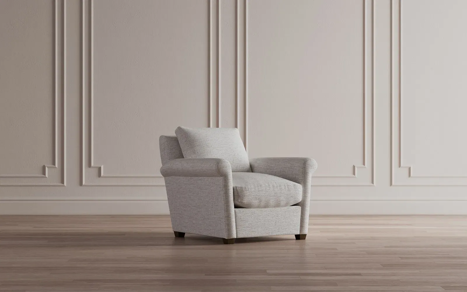 Ameerah Velvet Chair - Wheat
