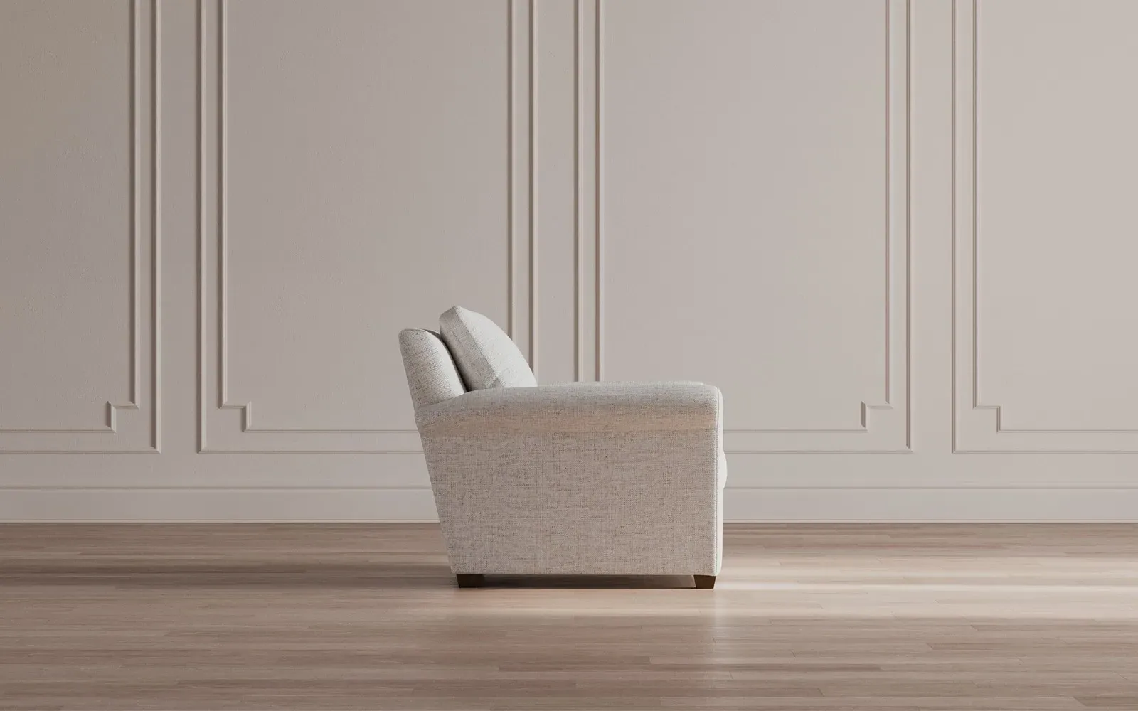 Ameerah Velvet Chair - Wheat