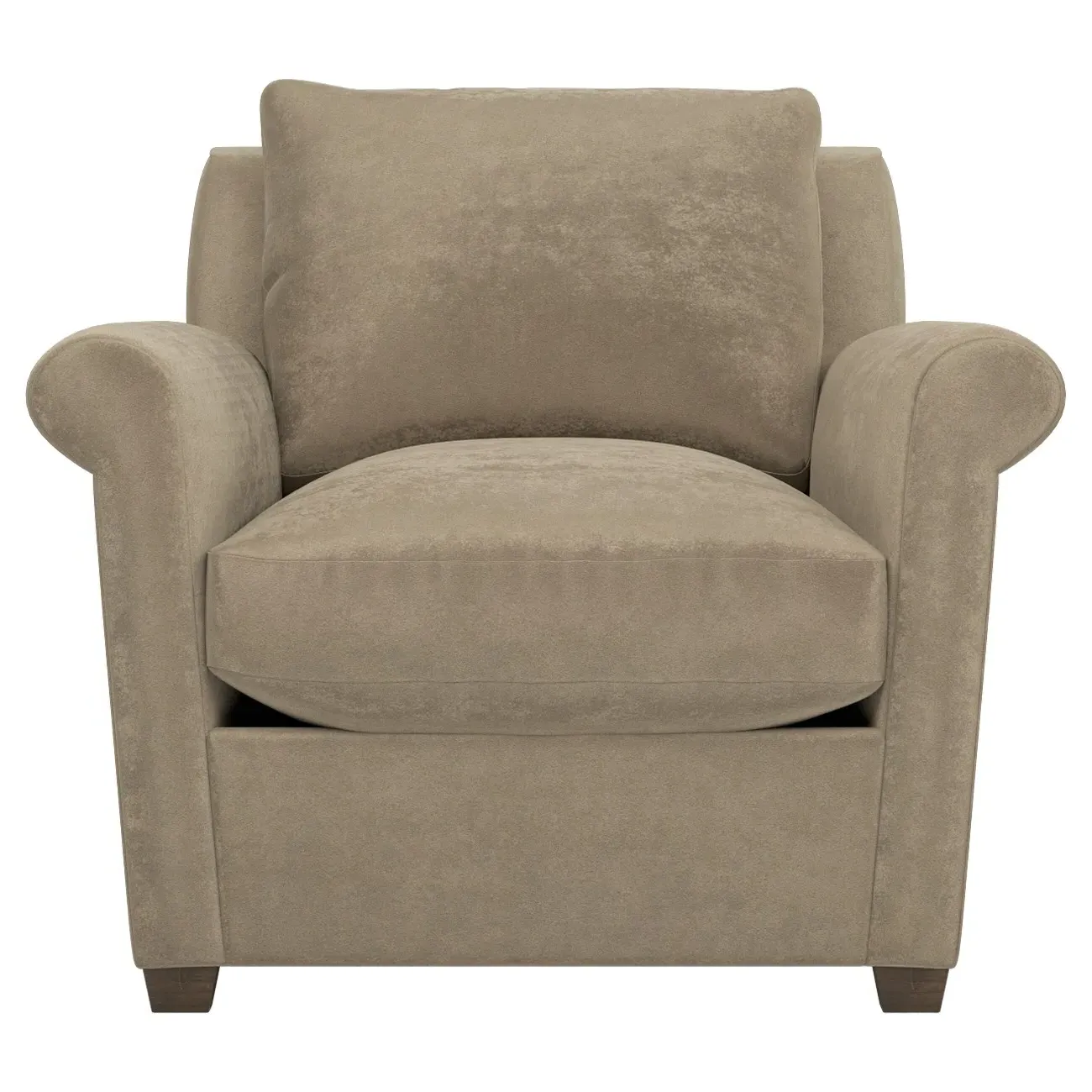 Ameerah Velvet Chair - Wheat
