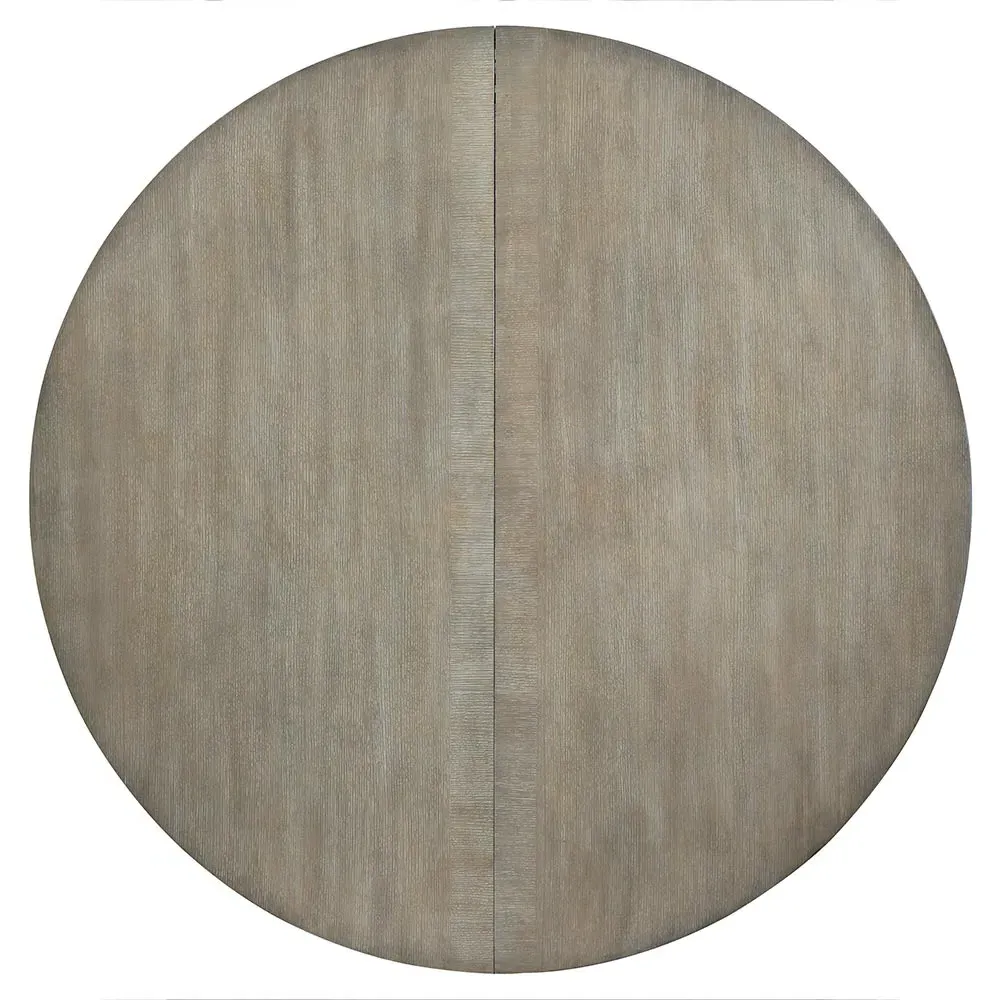 Amelia Round Extendable Dining Table - Grey, Oak