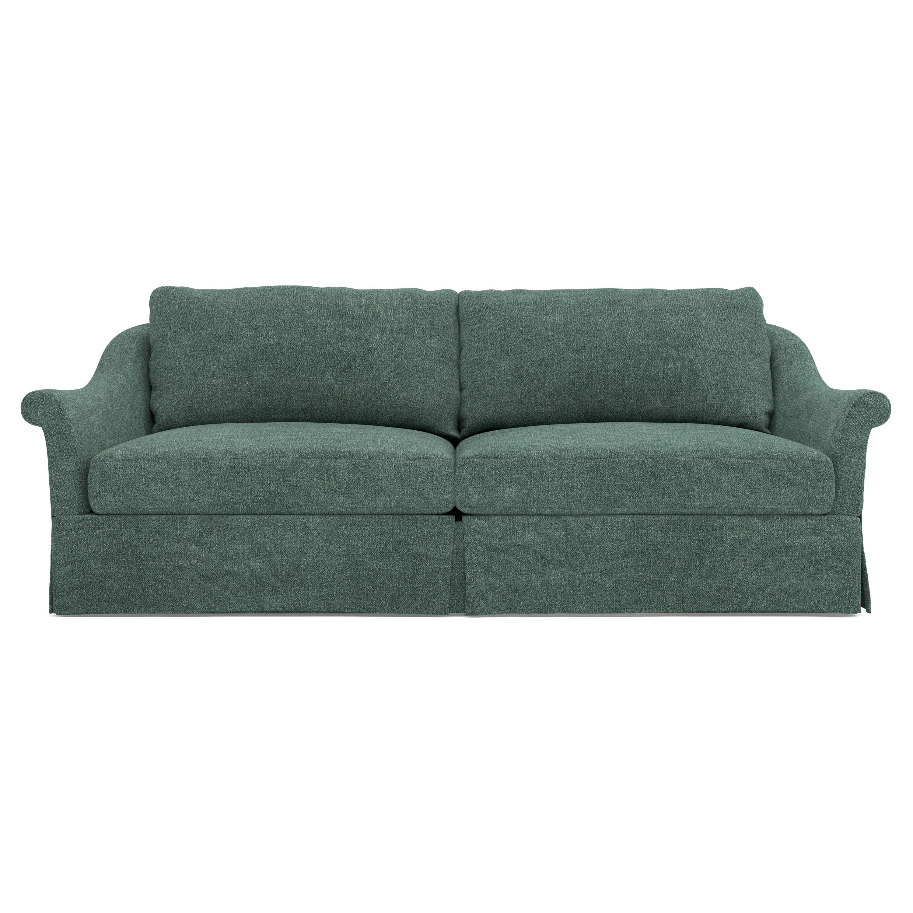 Amelie 3-Seater Slipcovered Sofa - Mineral