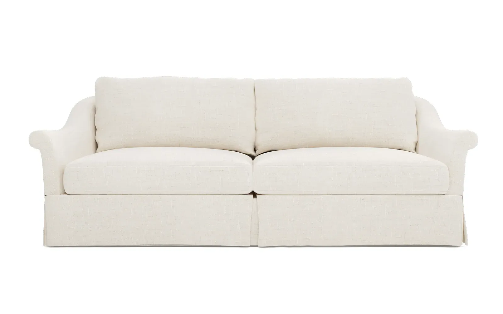 Amelie 3-Seater Slipcovered Sofa - Natural