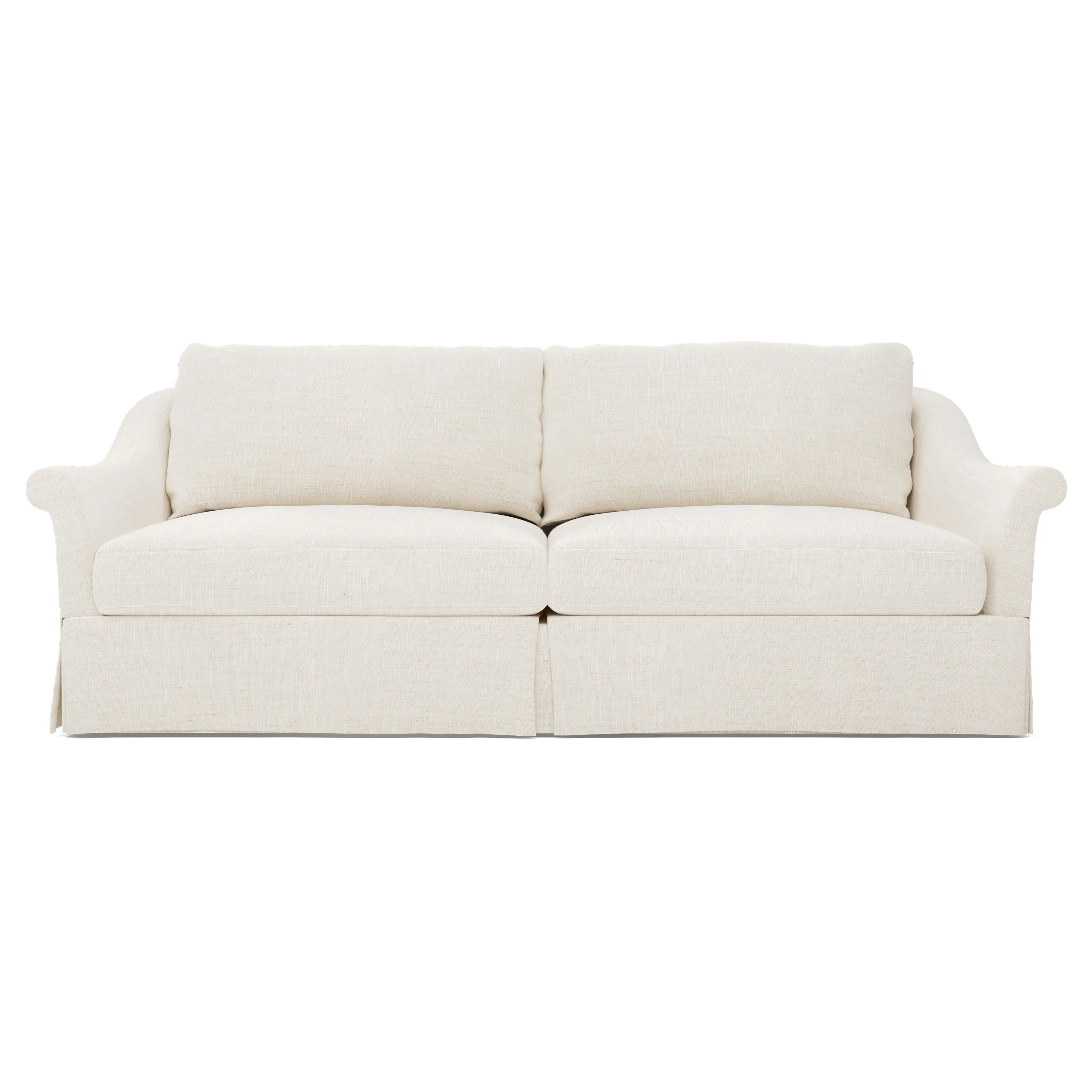 Amelie 3-Seater Slipcovered Sofa - Natural